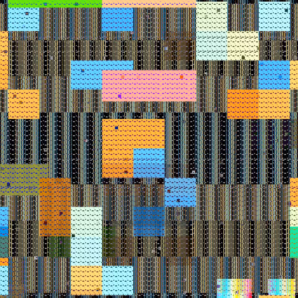 A Pixelated Dream Accumulations #4