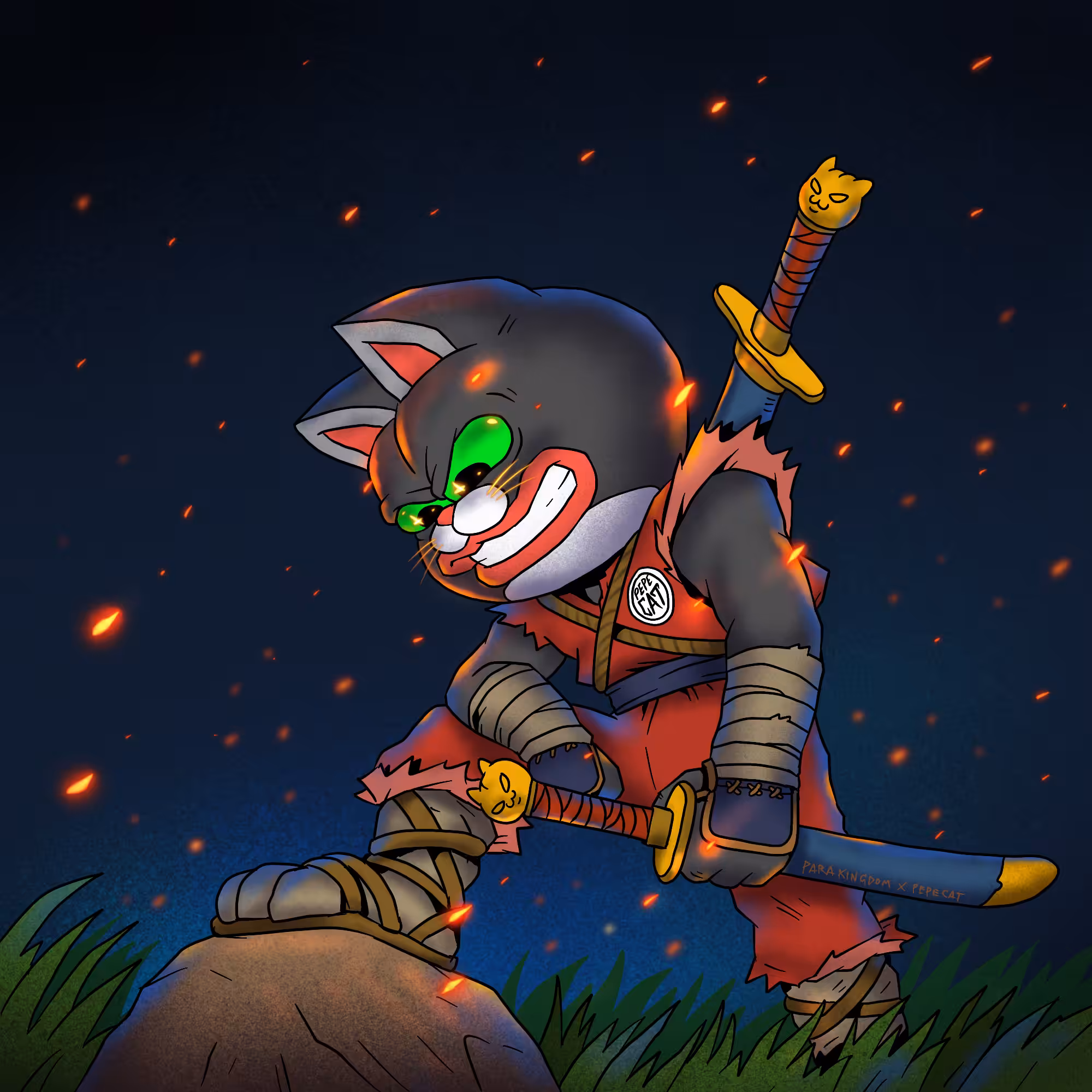 warrior pepecat