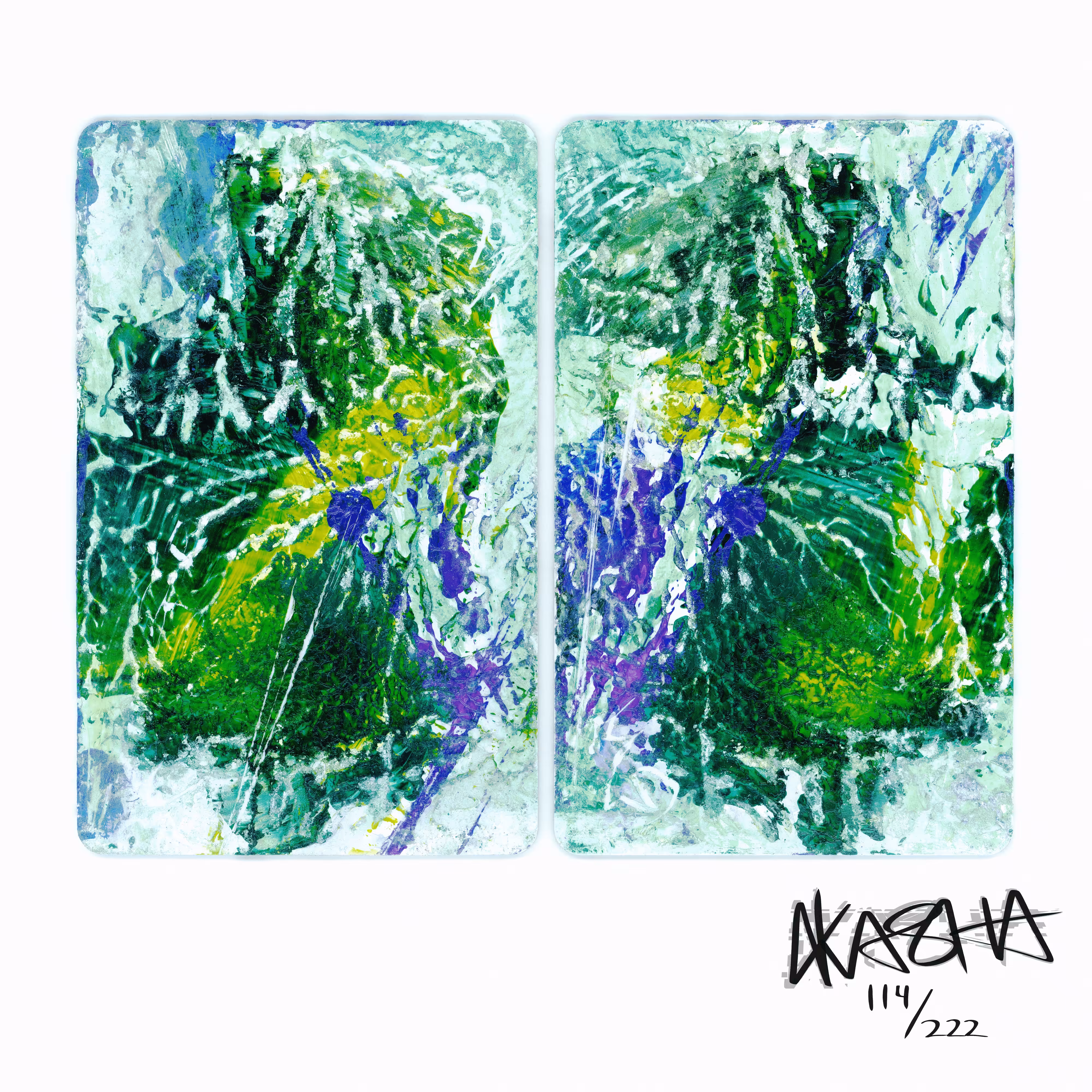 Micro Diptych II: Shields Up