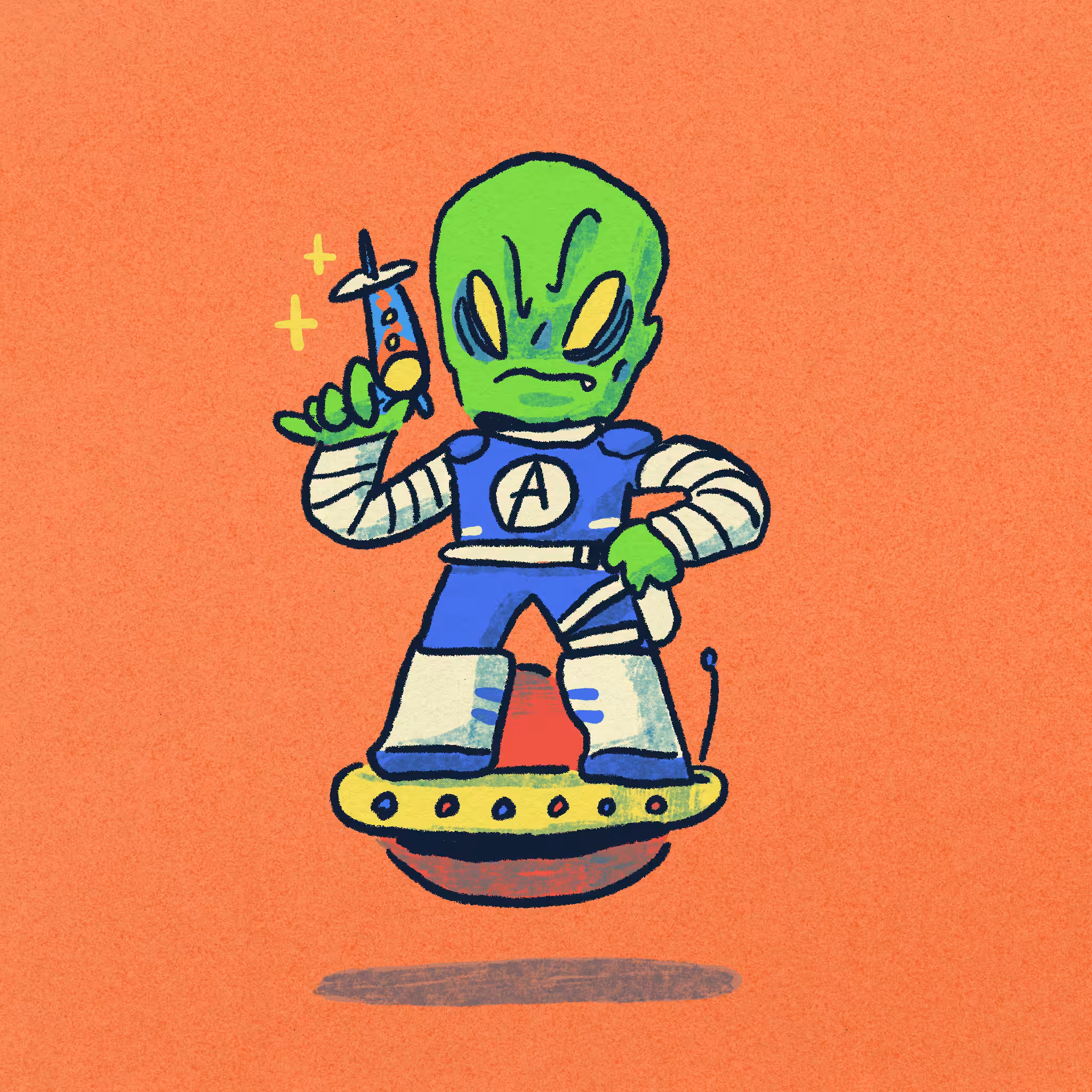 wawawaworld #4 - Alien Man