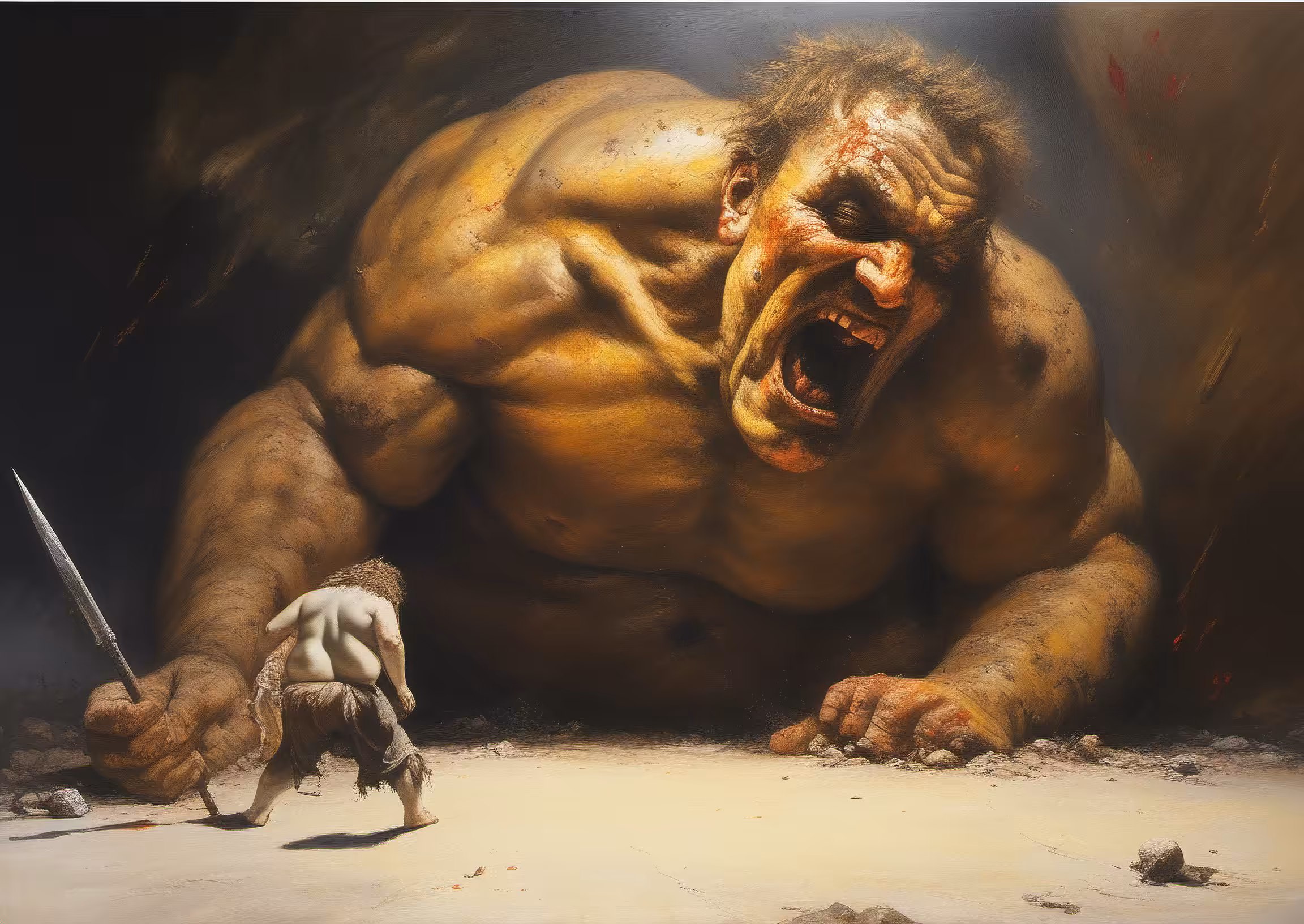 David and Goliath #8