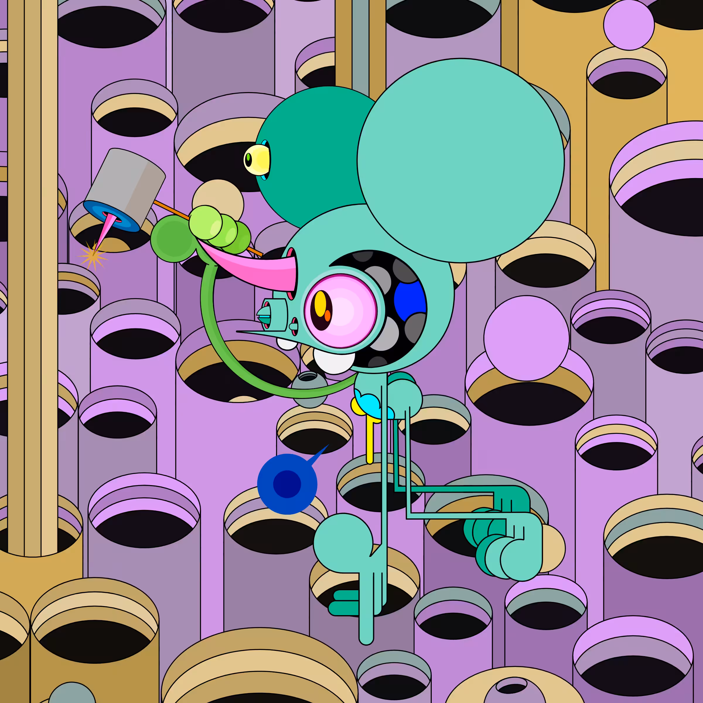 Neogen Space Monkeys #1490