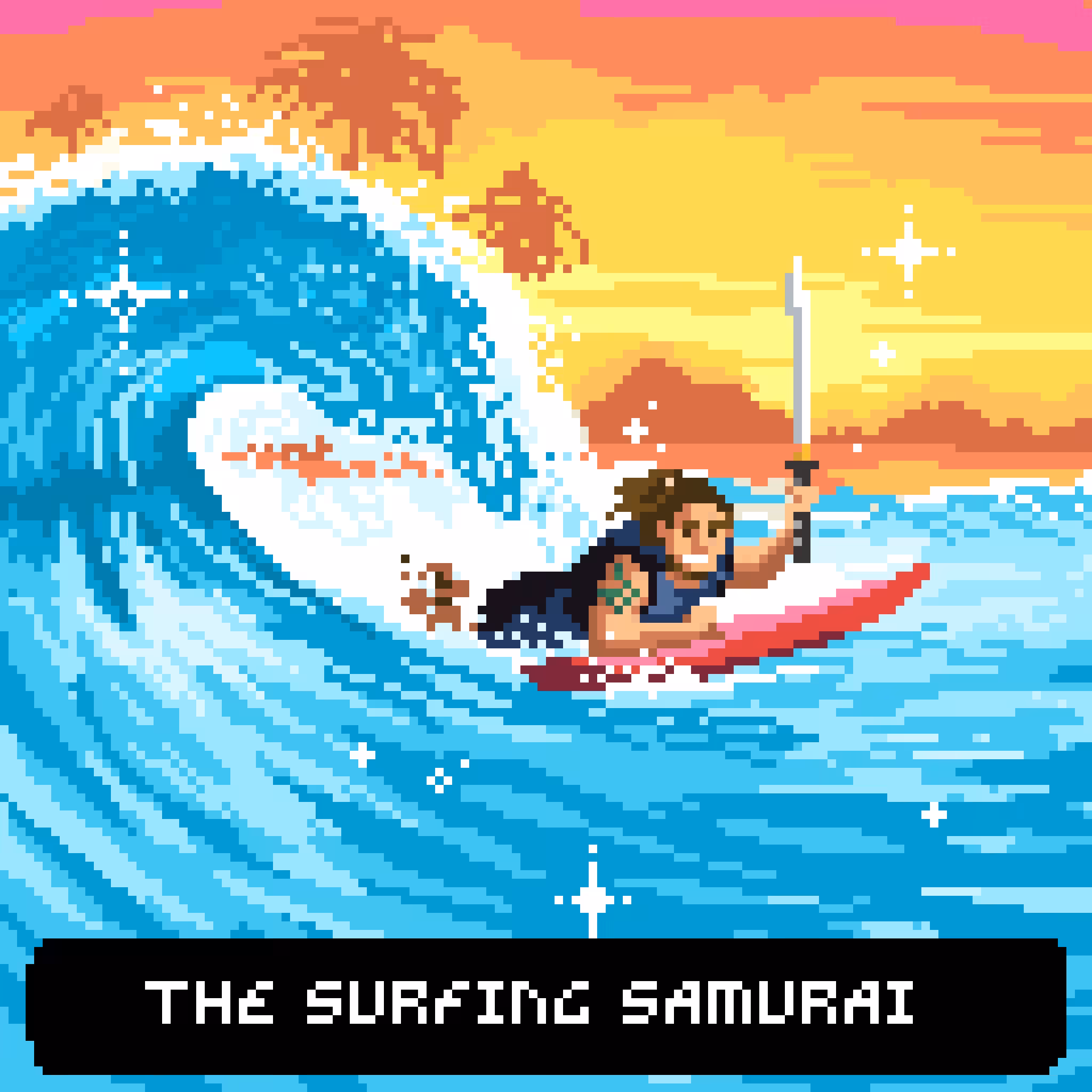 "The Surfing Samurai" aka Dylan Hronec
