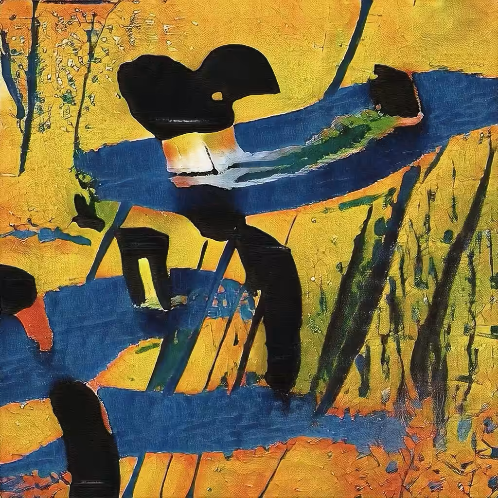 A symphony of form and color