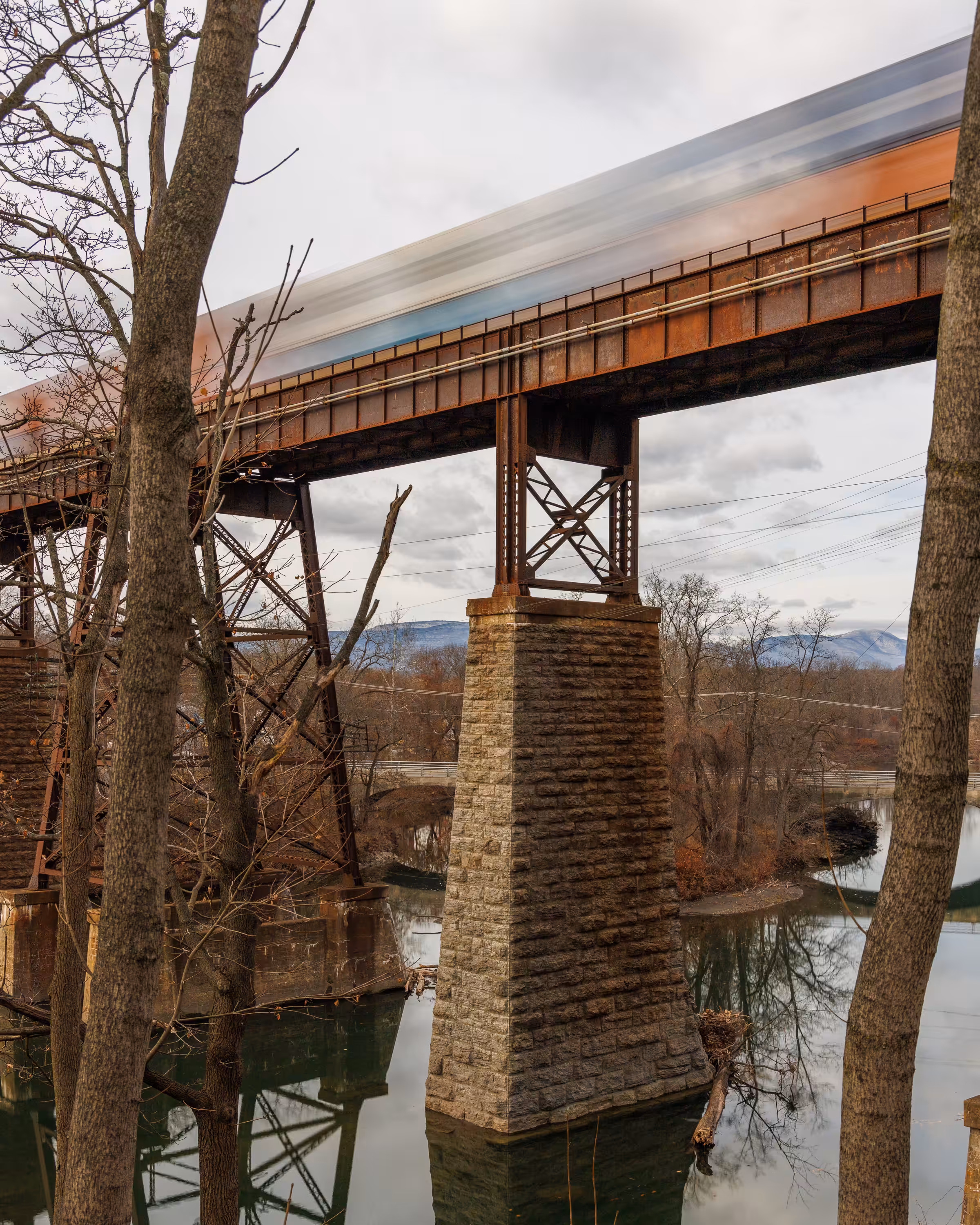 0.8 second of freight train, Catskill
