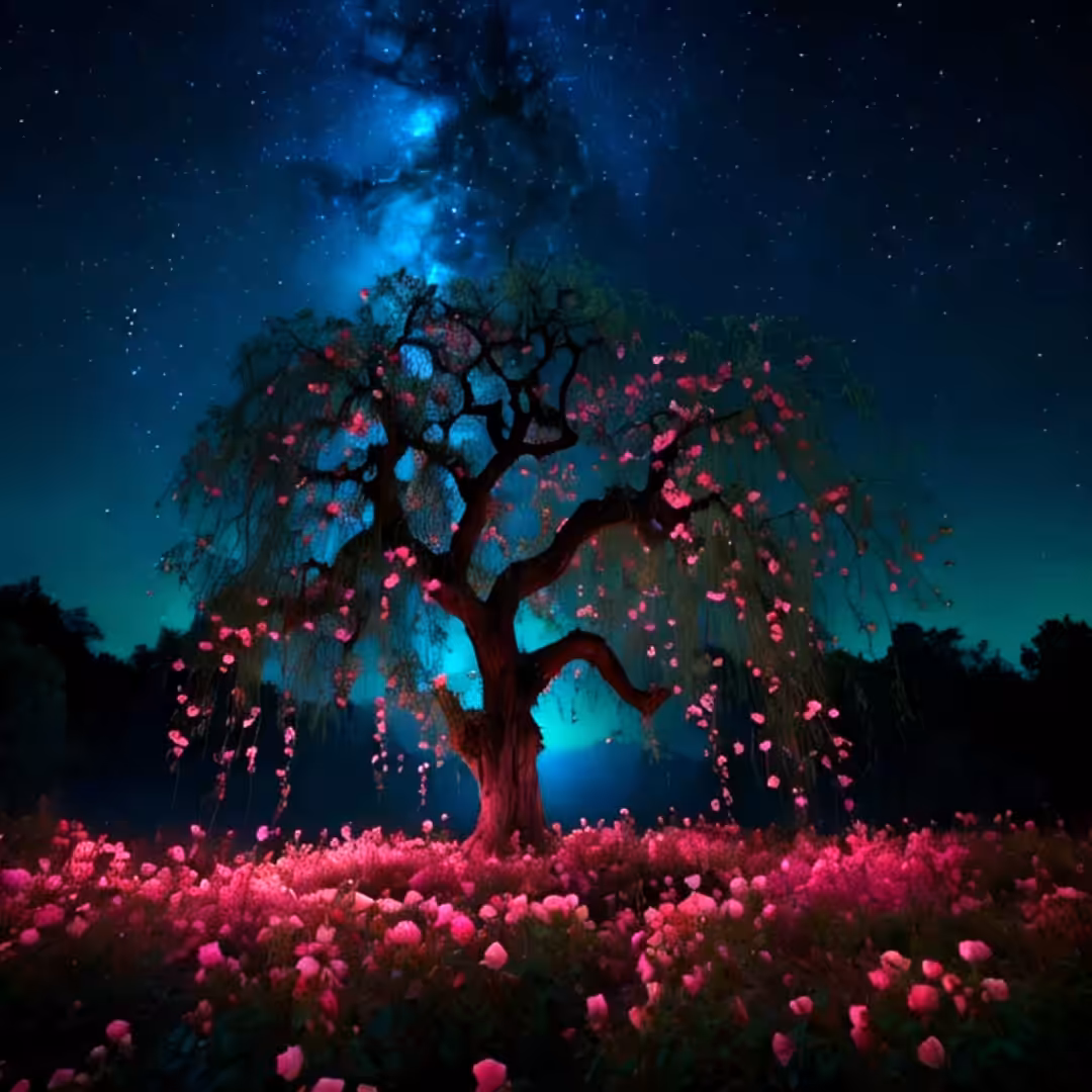 Beauty Of The Willow