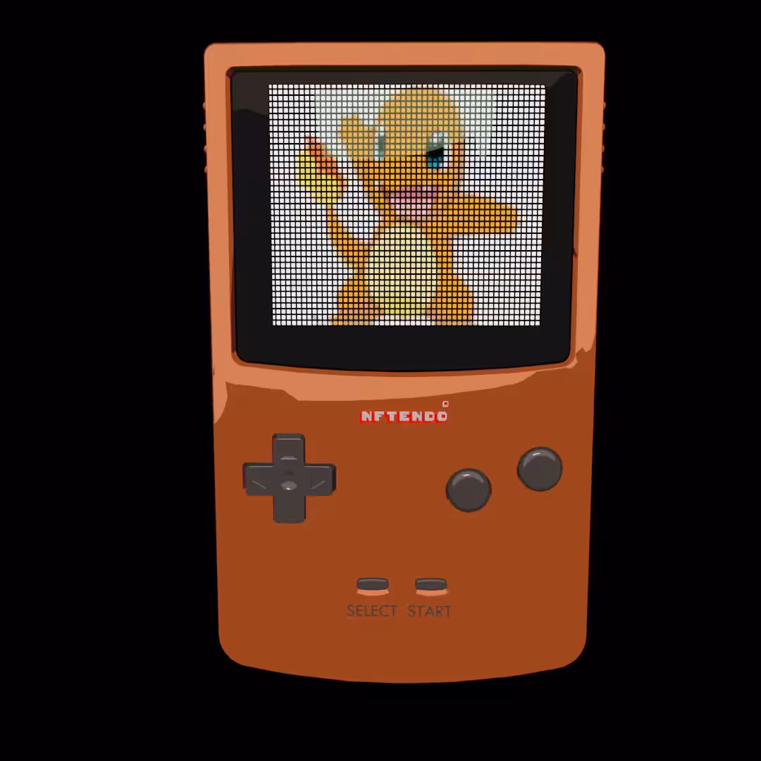 NFTendo - Gameboy Charmander