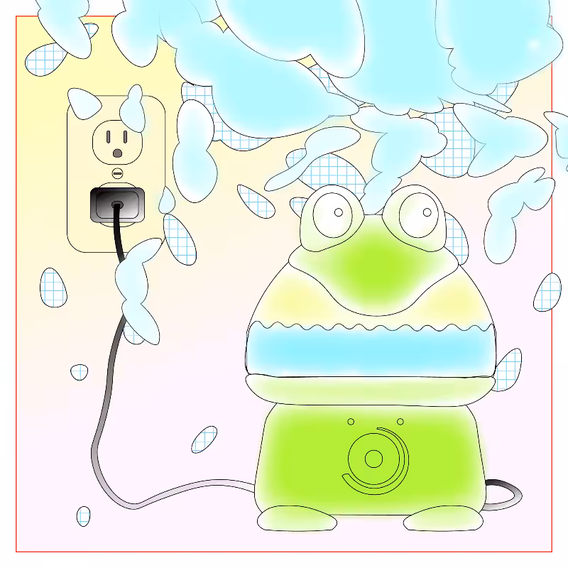Frog Humidifier #25