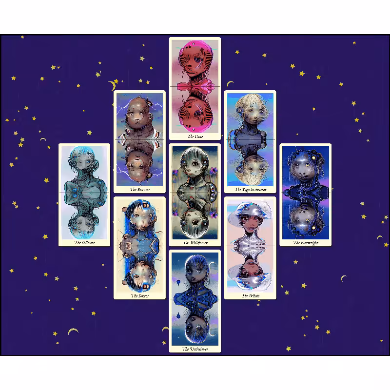 Reflexions - the fxhash tarot #12