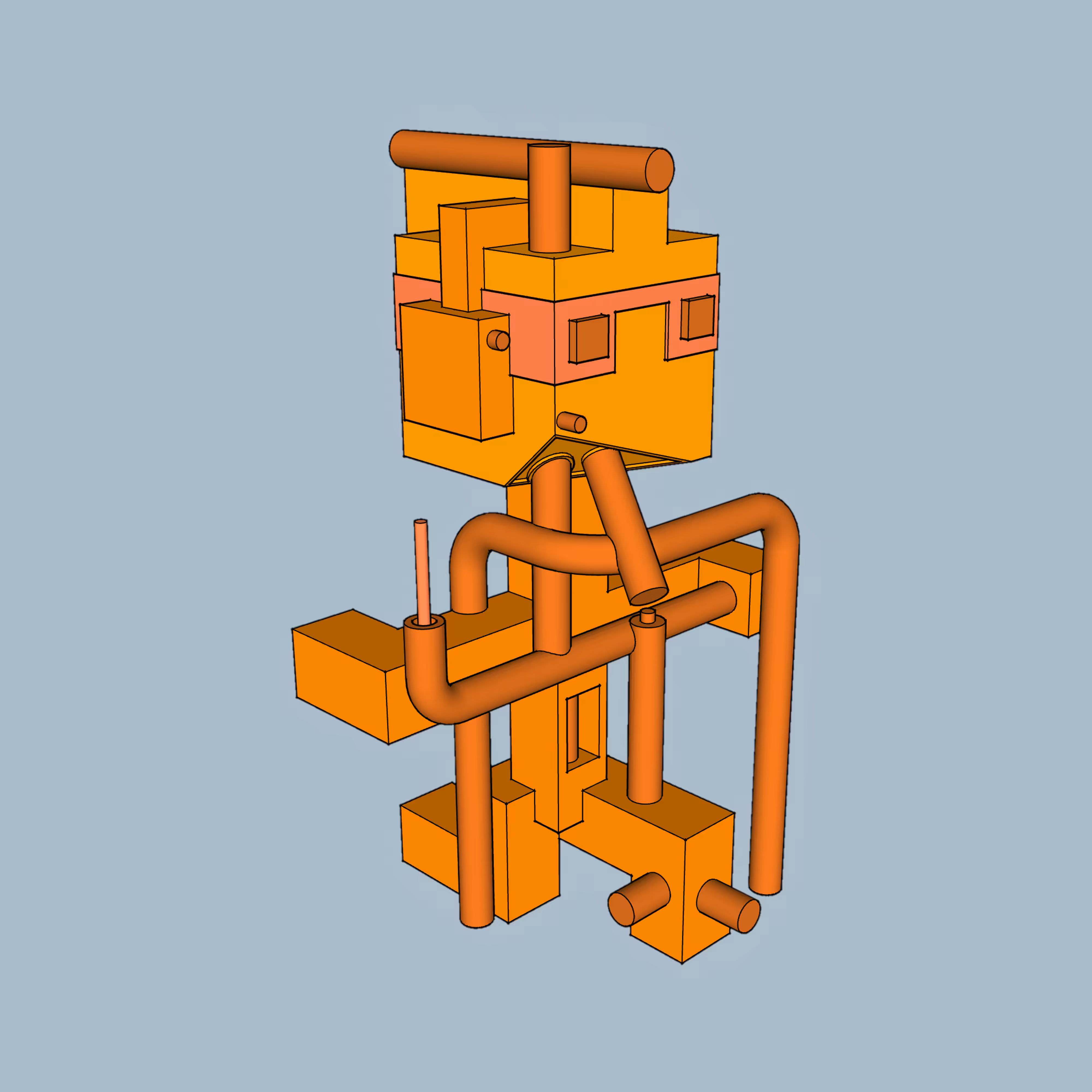 BrickBeads #3114 - RustPipe