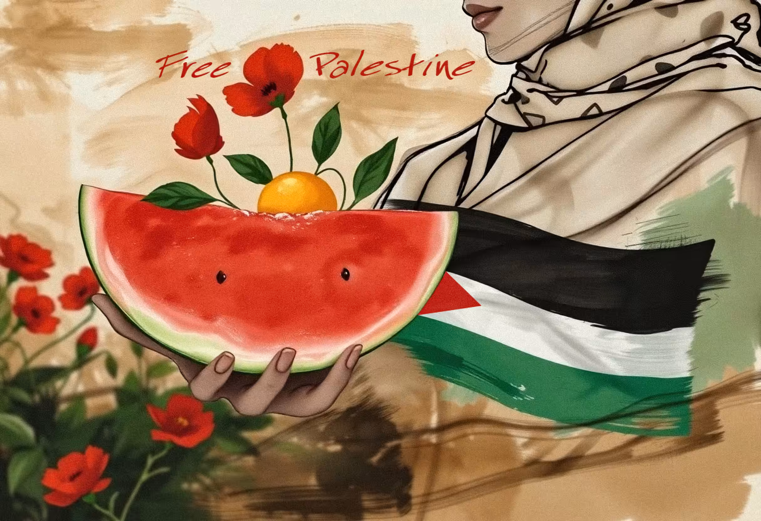 Art for Humanity Palestine : From the Soil, We Rise
