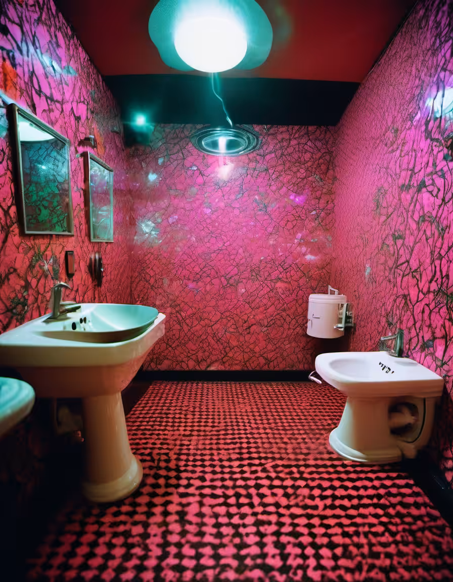 Club Restrooms With Threatening Auras #22