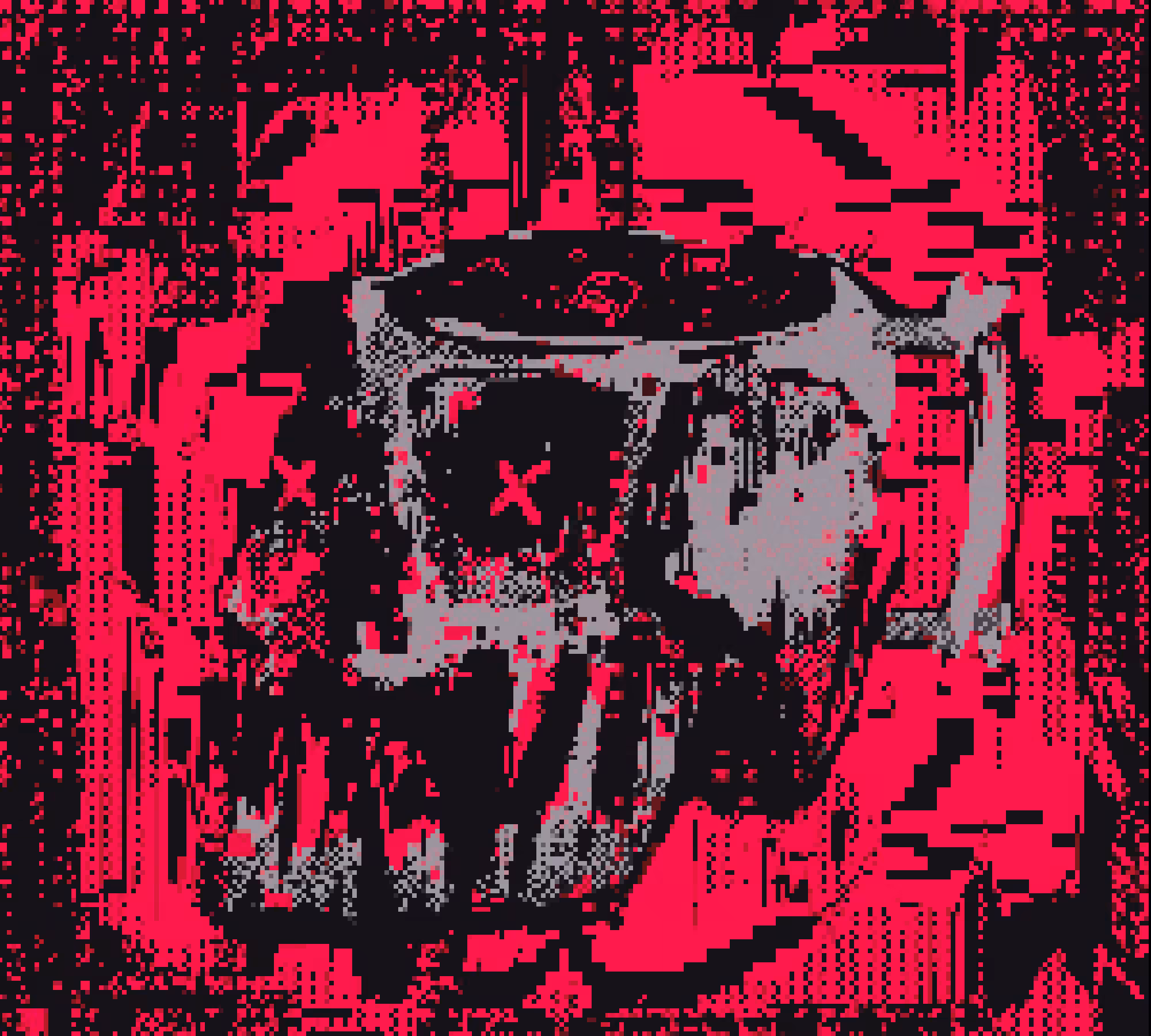 Average pixelated coffee