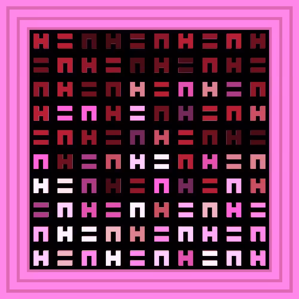 Sh!g  :: Procedural Symbols (H=N) #494/1000