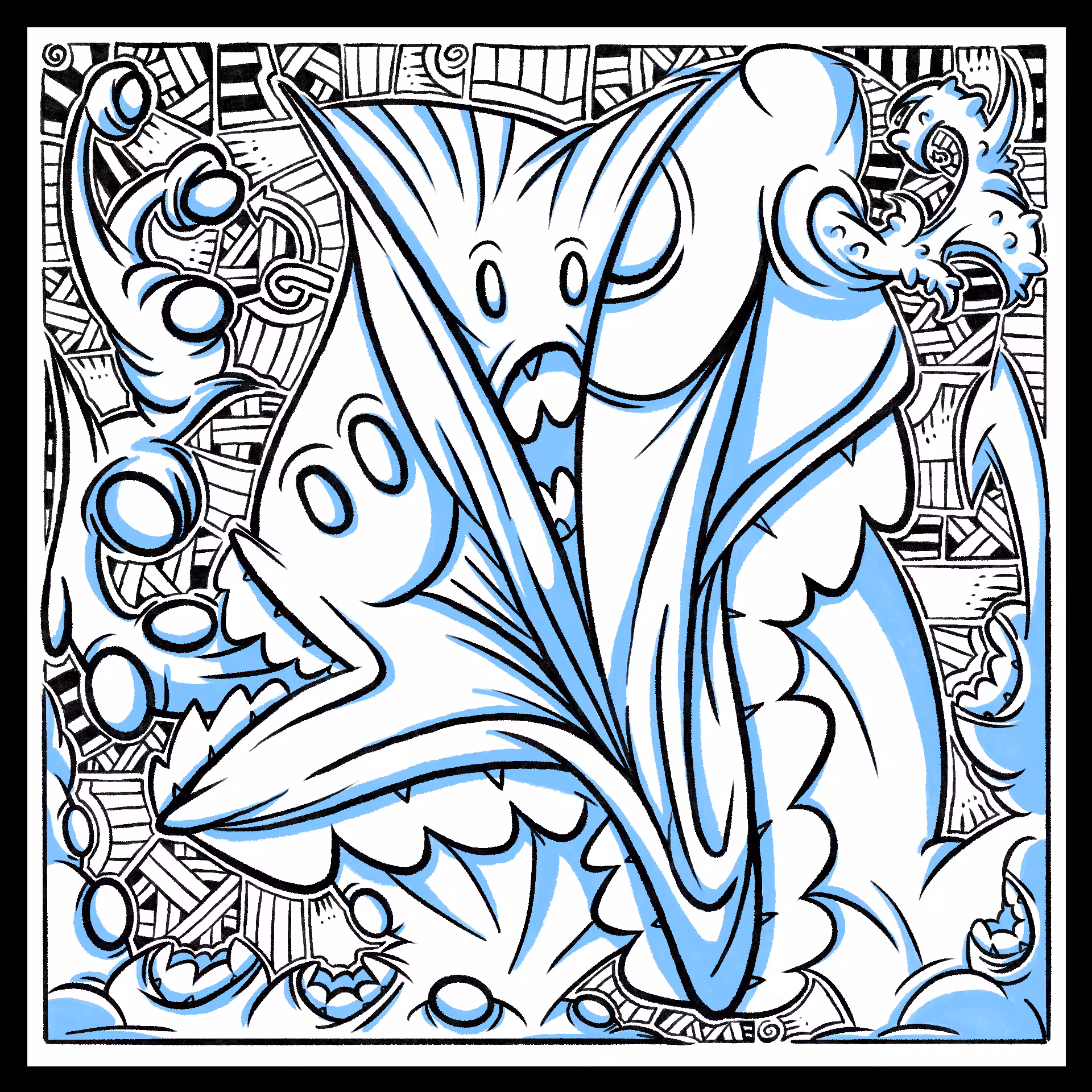 Creature 051 Lineart