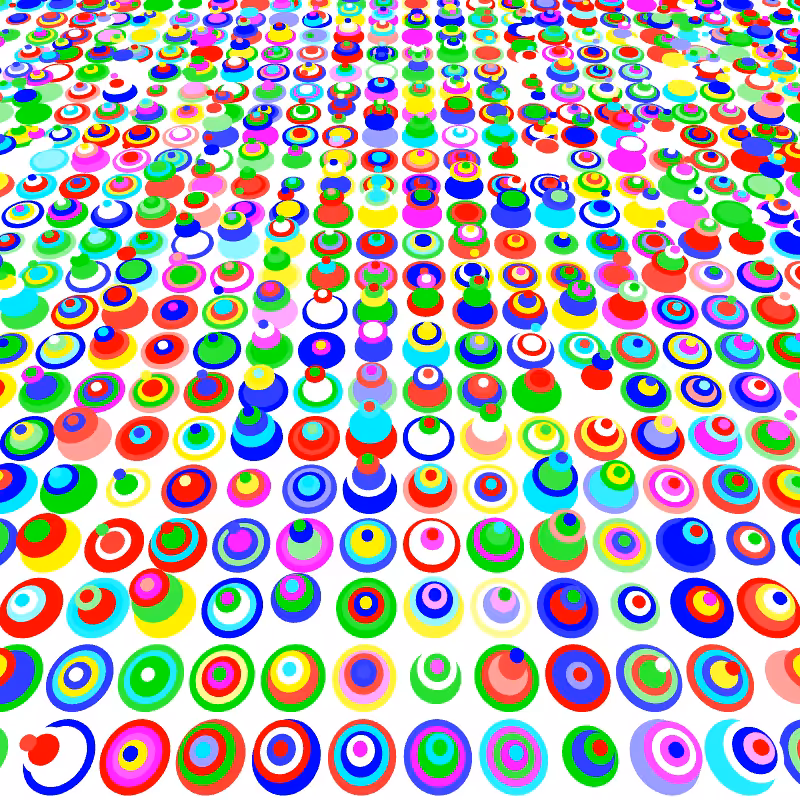 Hopping Circles #6