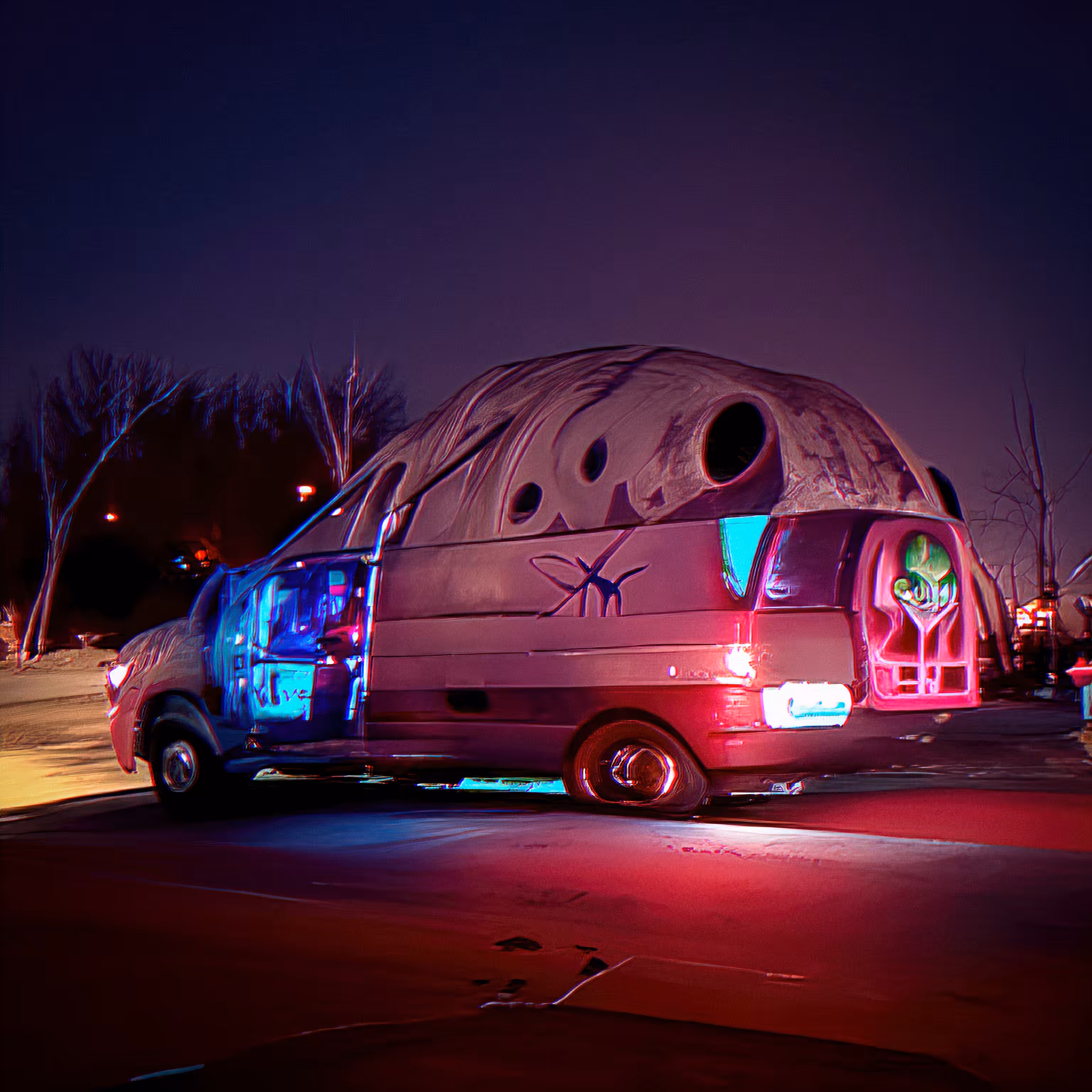 Alien Infested Van