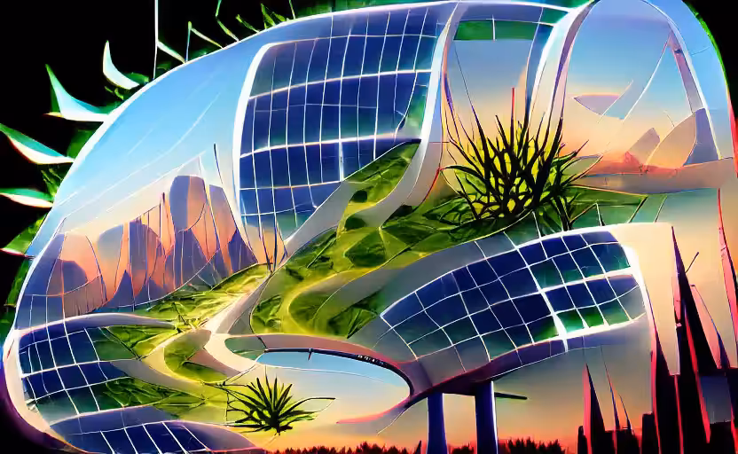 Solarpunk Landscape 2