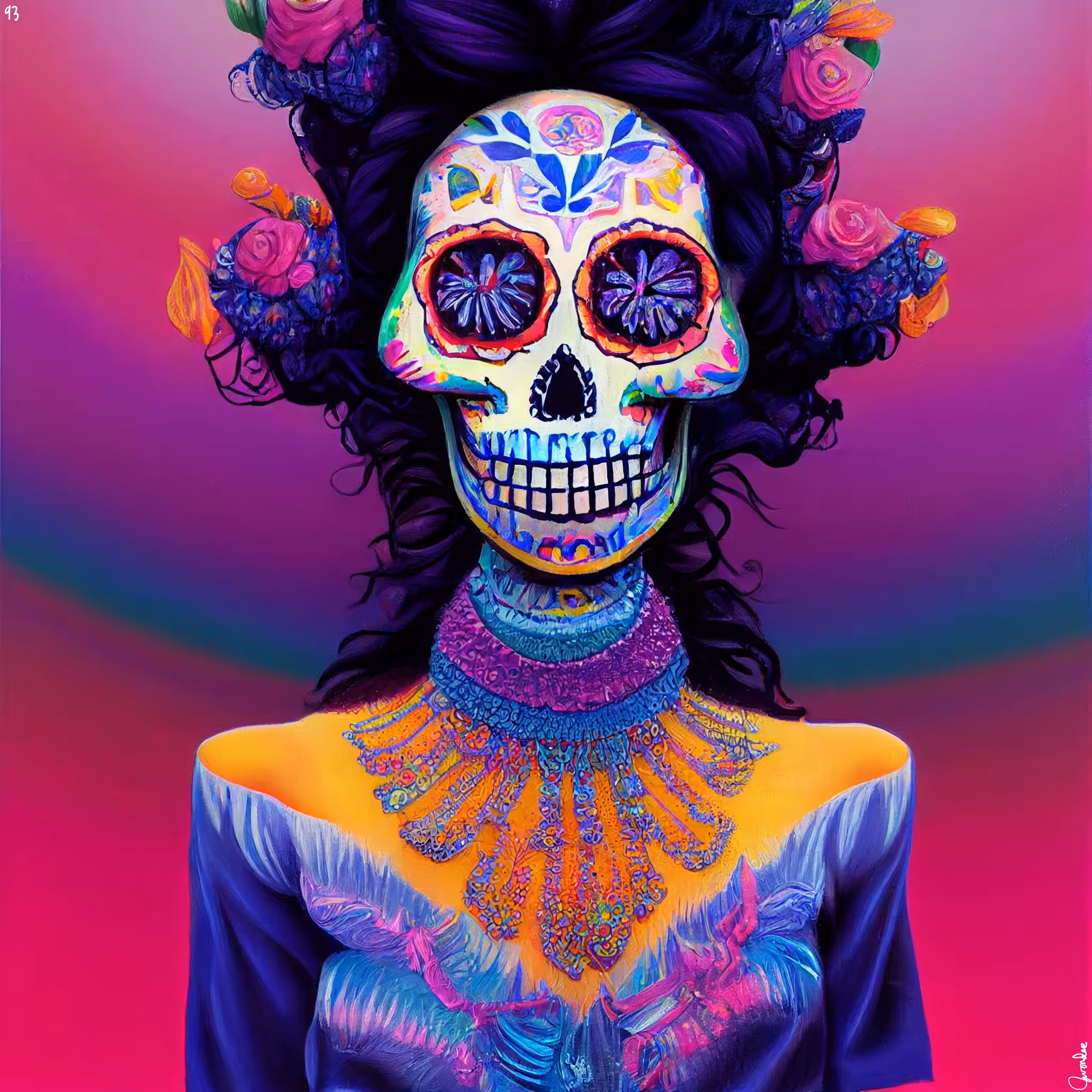 sugar skull #93