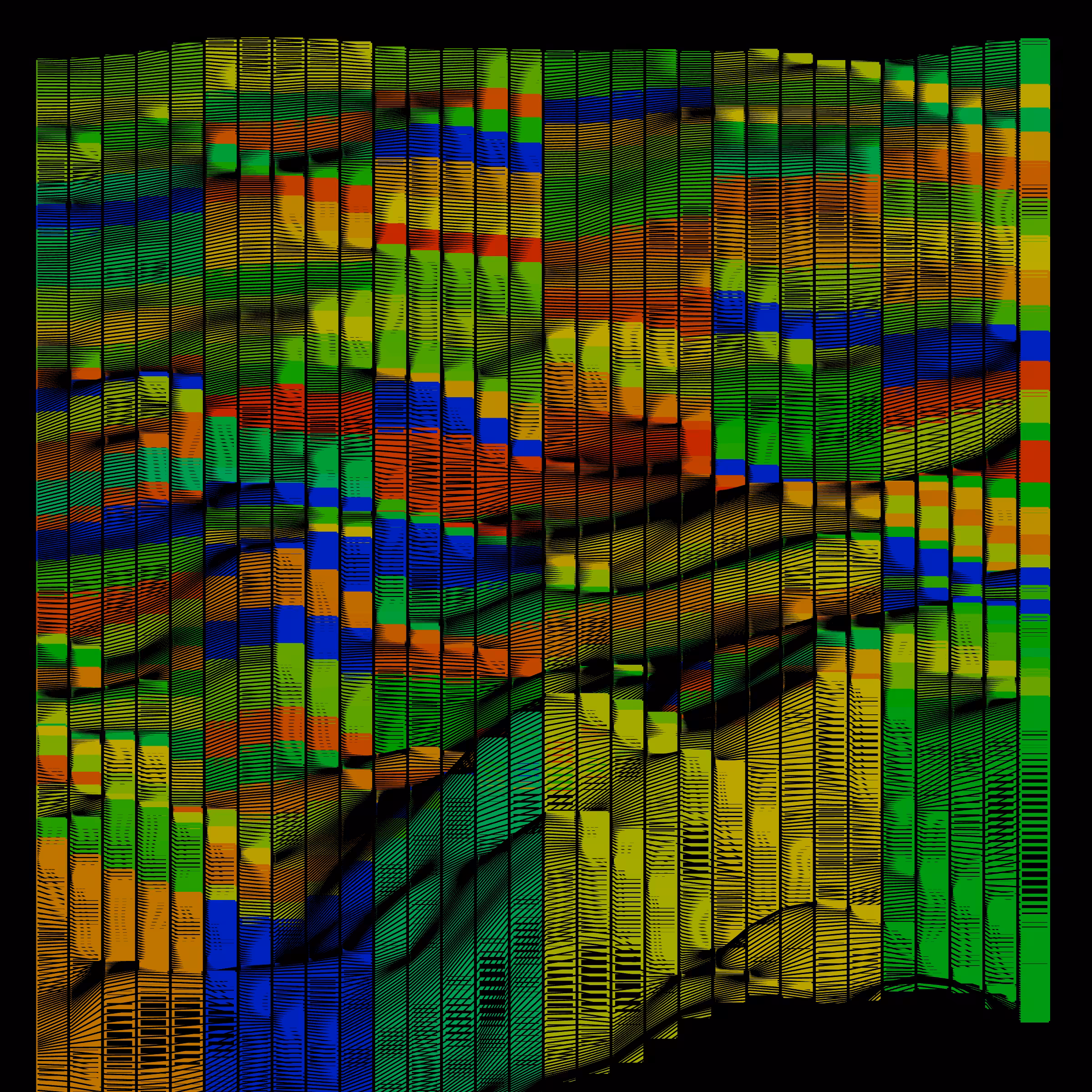 Rainbow mountains #1