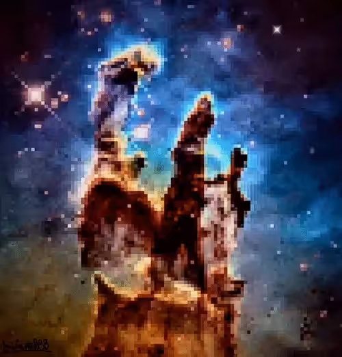 Pillars of Pixel Creation Animation