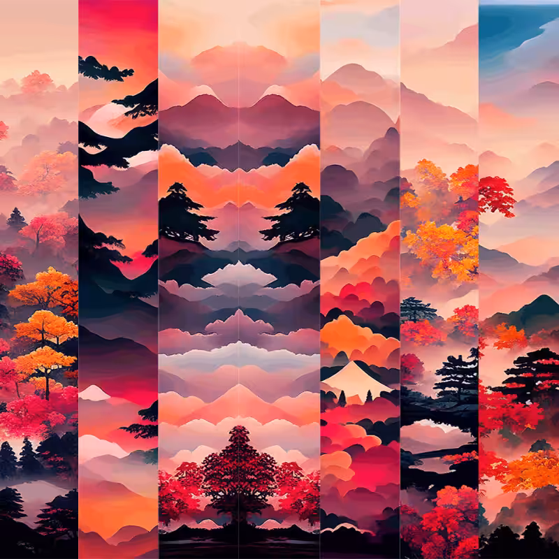 AI Japanese Autumn #14