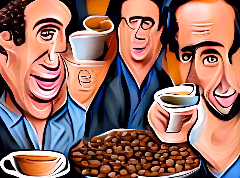 Covid Crypto Coffee Seinfeld