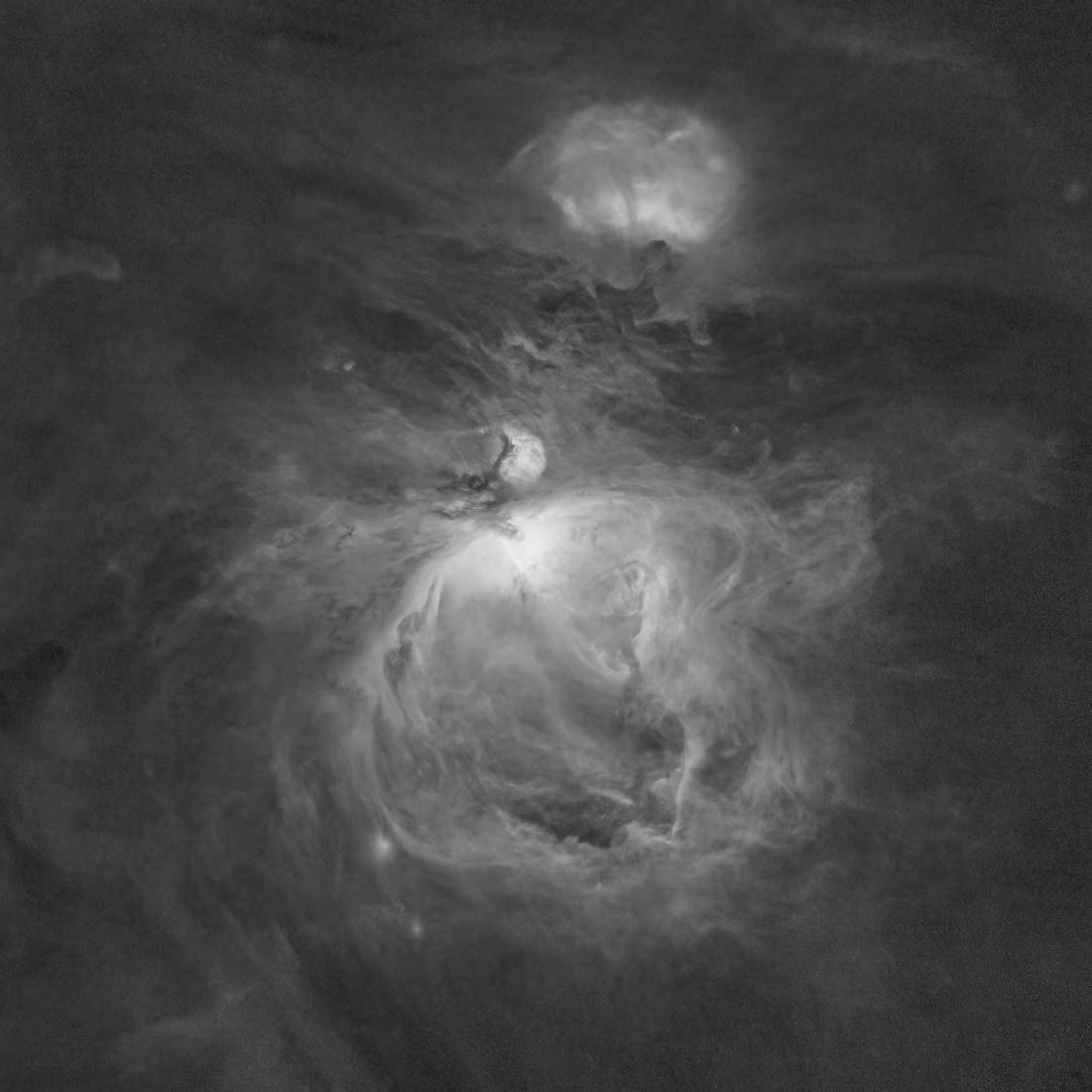 The Great Orion Nebula in Hydrogen Alpha
