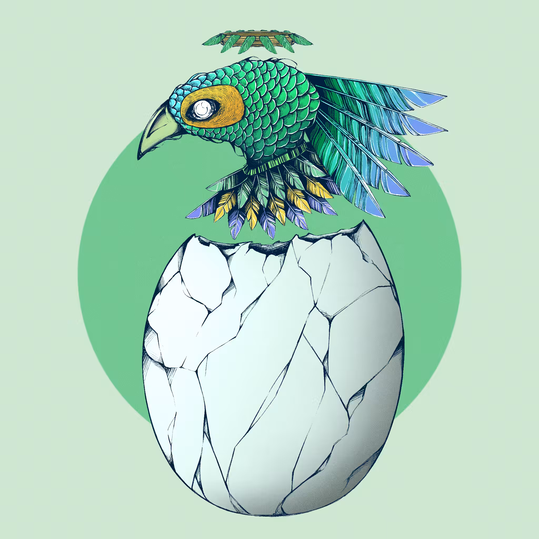 Bird【Green】