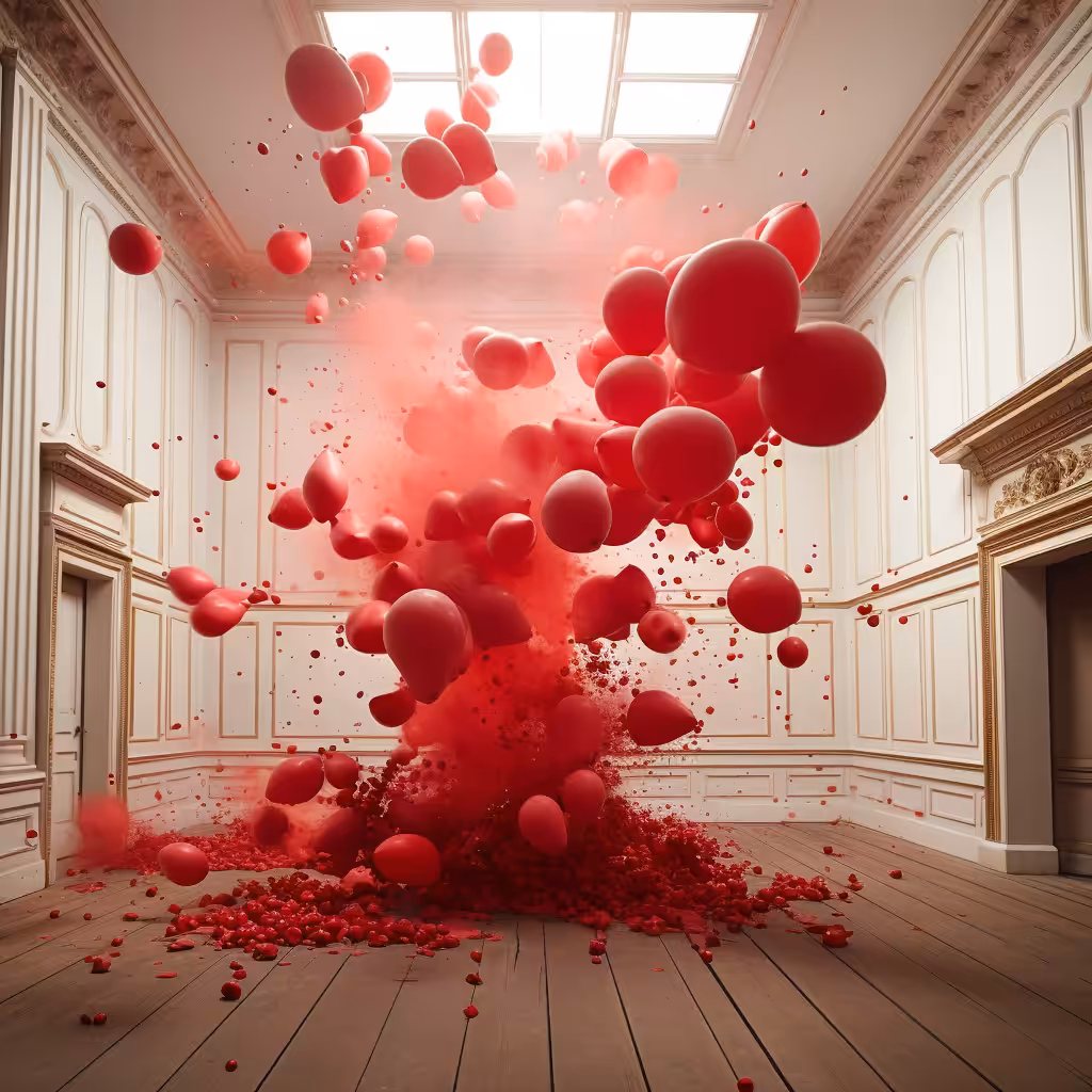 A Hot Red Mess