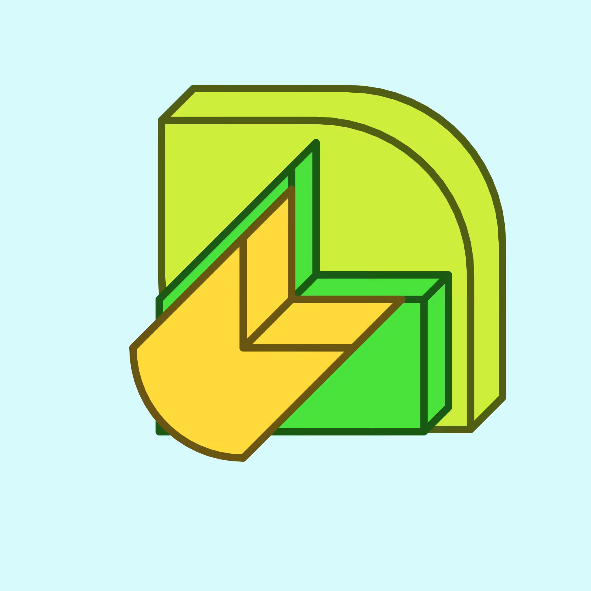 Calm shapes #1512