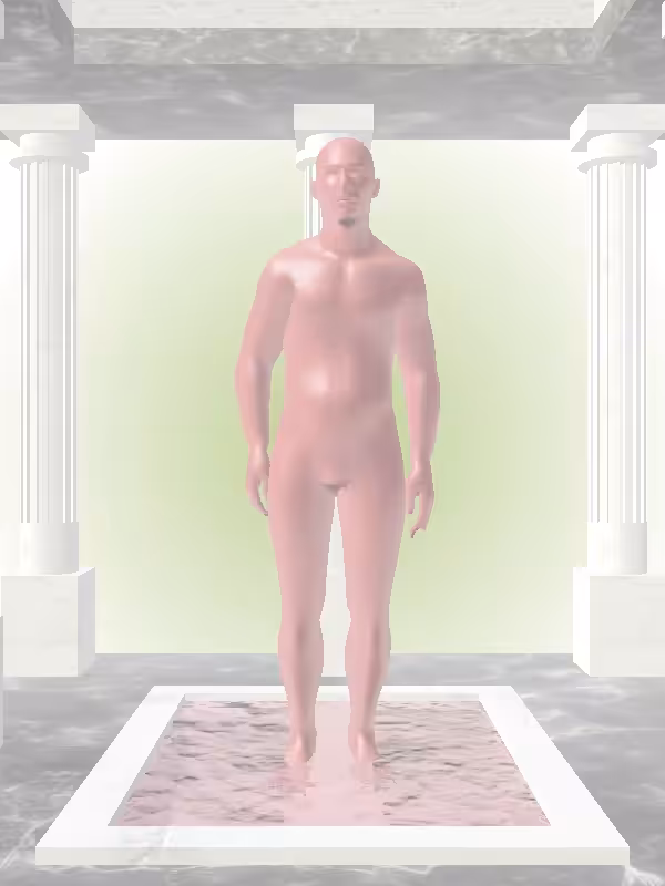 HeavenComputer: The Jumping Sealwax Red Man #5153