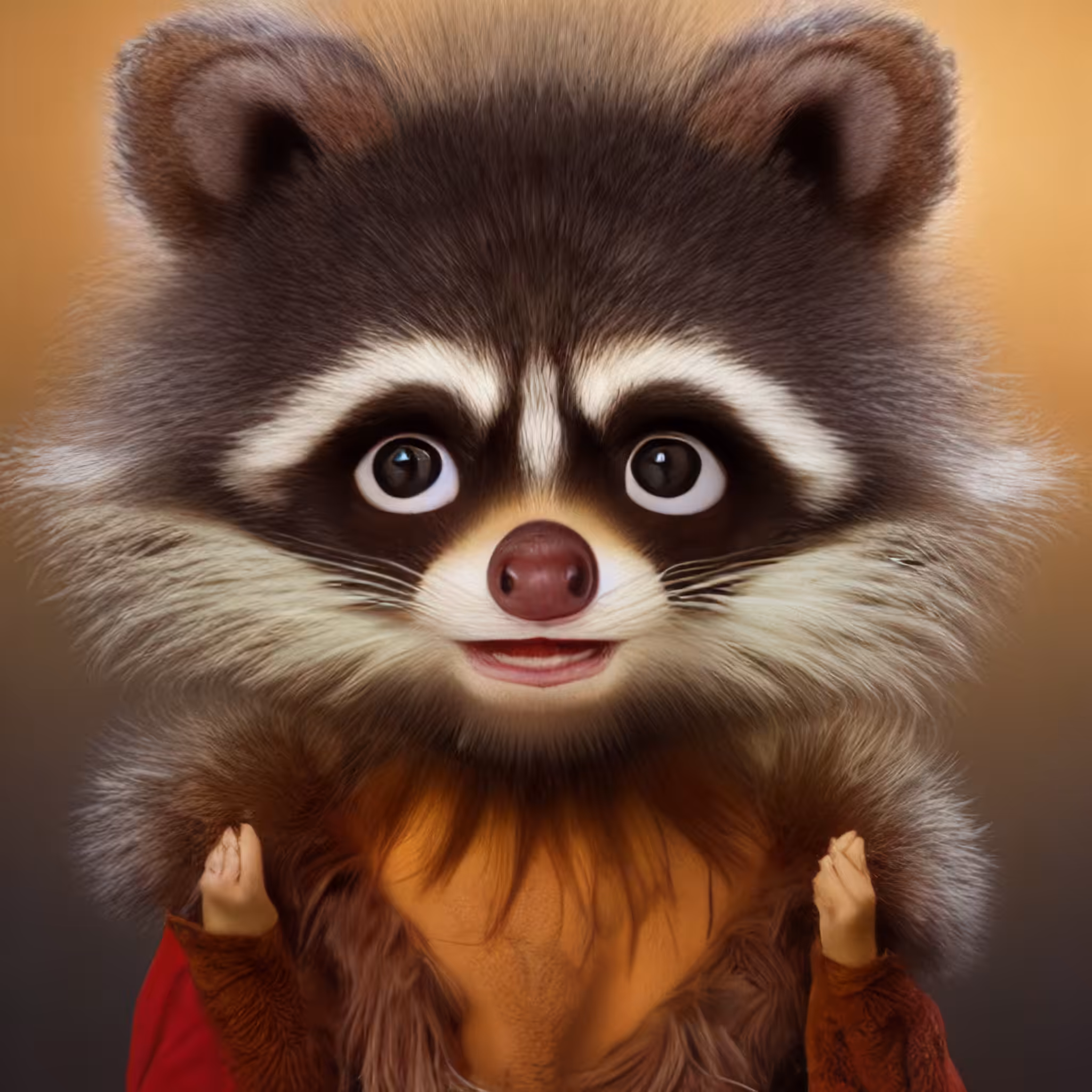 Furry Raccoon 0319