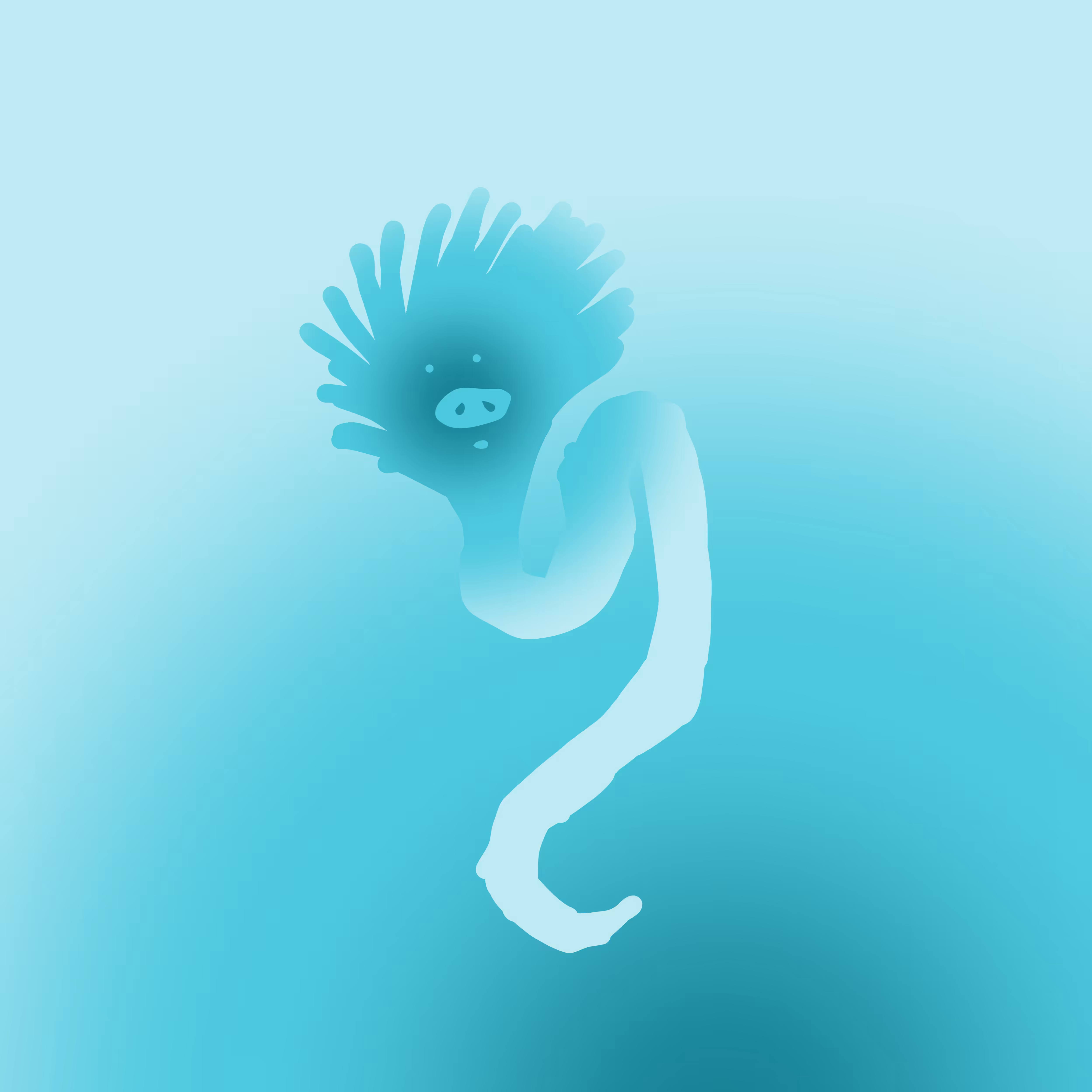 Underwater Alien Pig