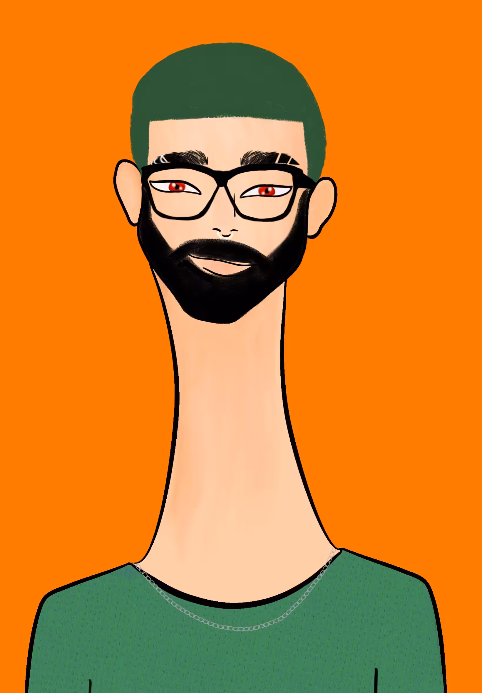 Long Neckie Fellas #2879