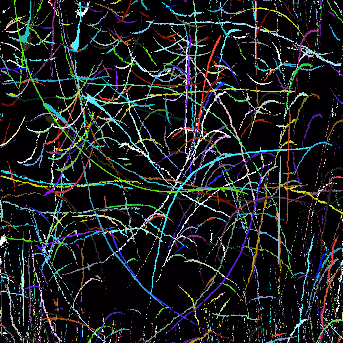 Pollock's Style Generator #38