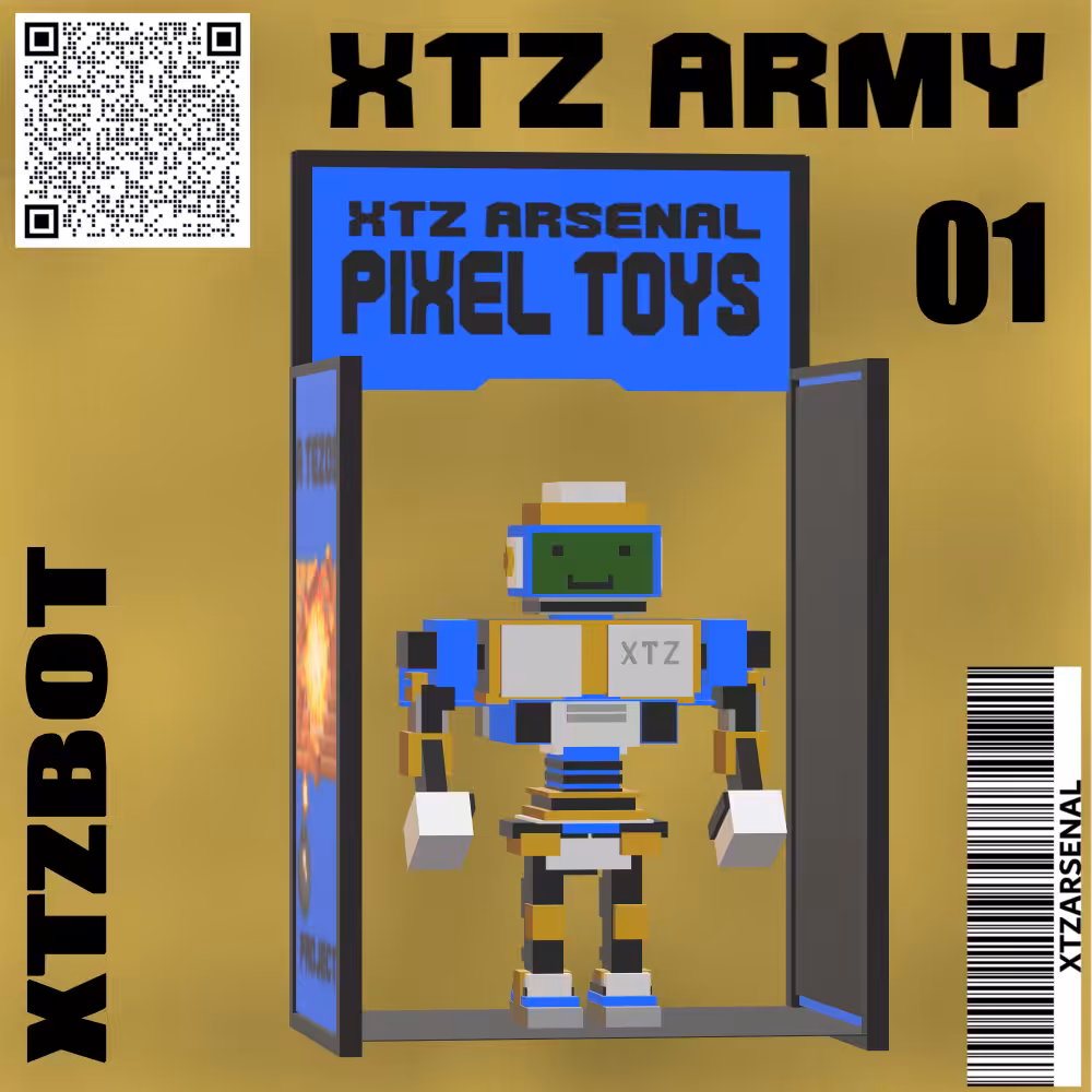 XTZ ARSENAL COLLECTABLES: XTZ BOT 01