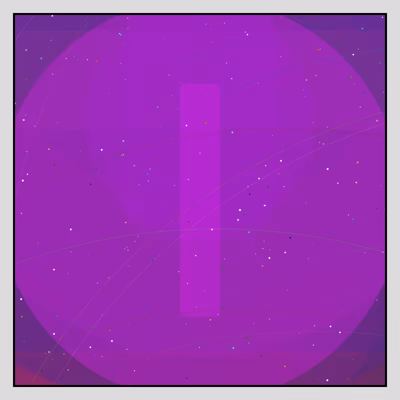 Color Field Starry B #206