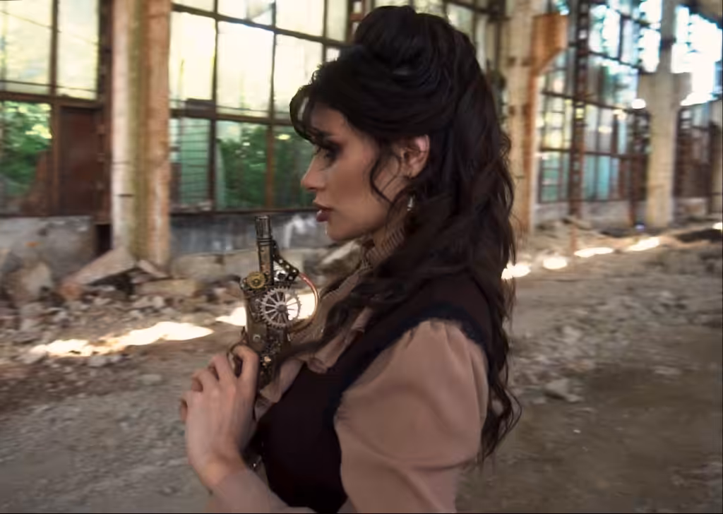 #24_Steampunk face