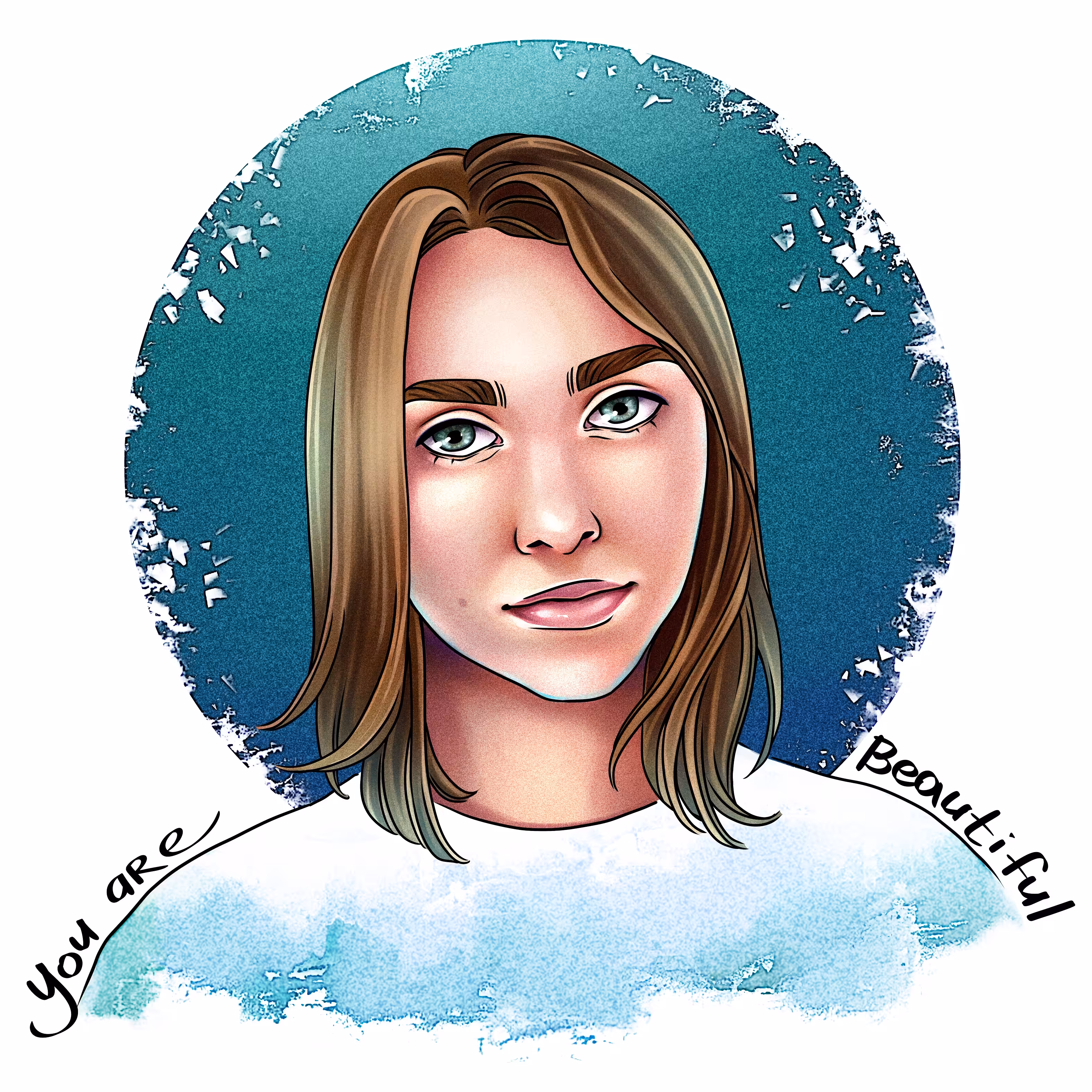 Portrait for Diana @gordova_art