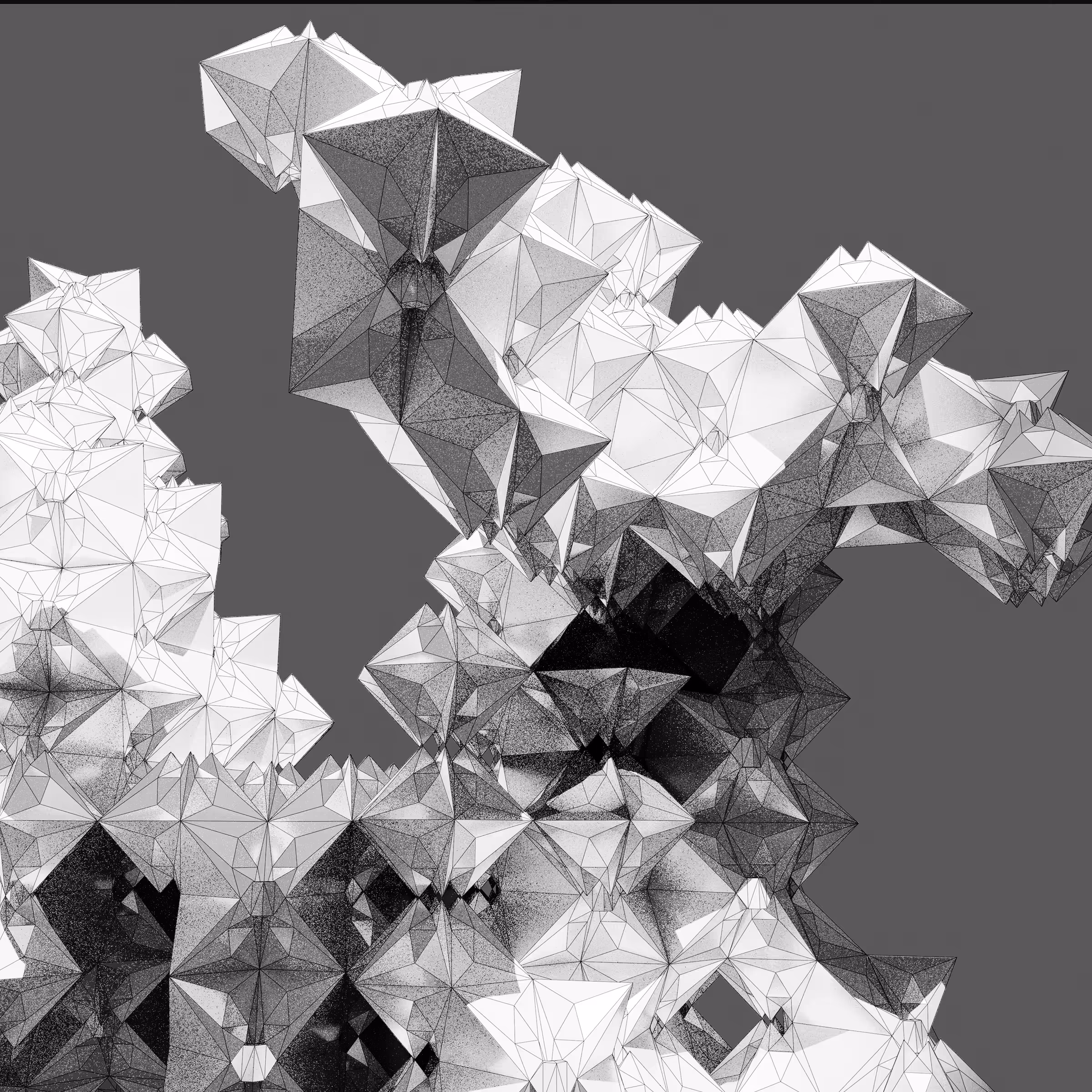 Rodeo posts: Space Filler Dreams 05 (Monochrome)