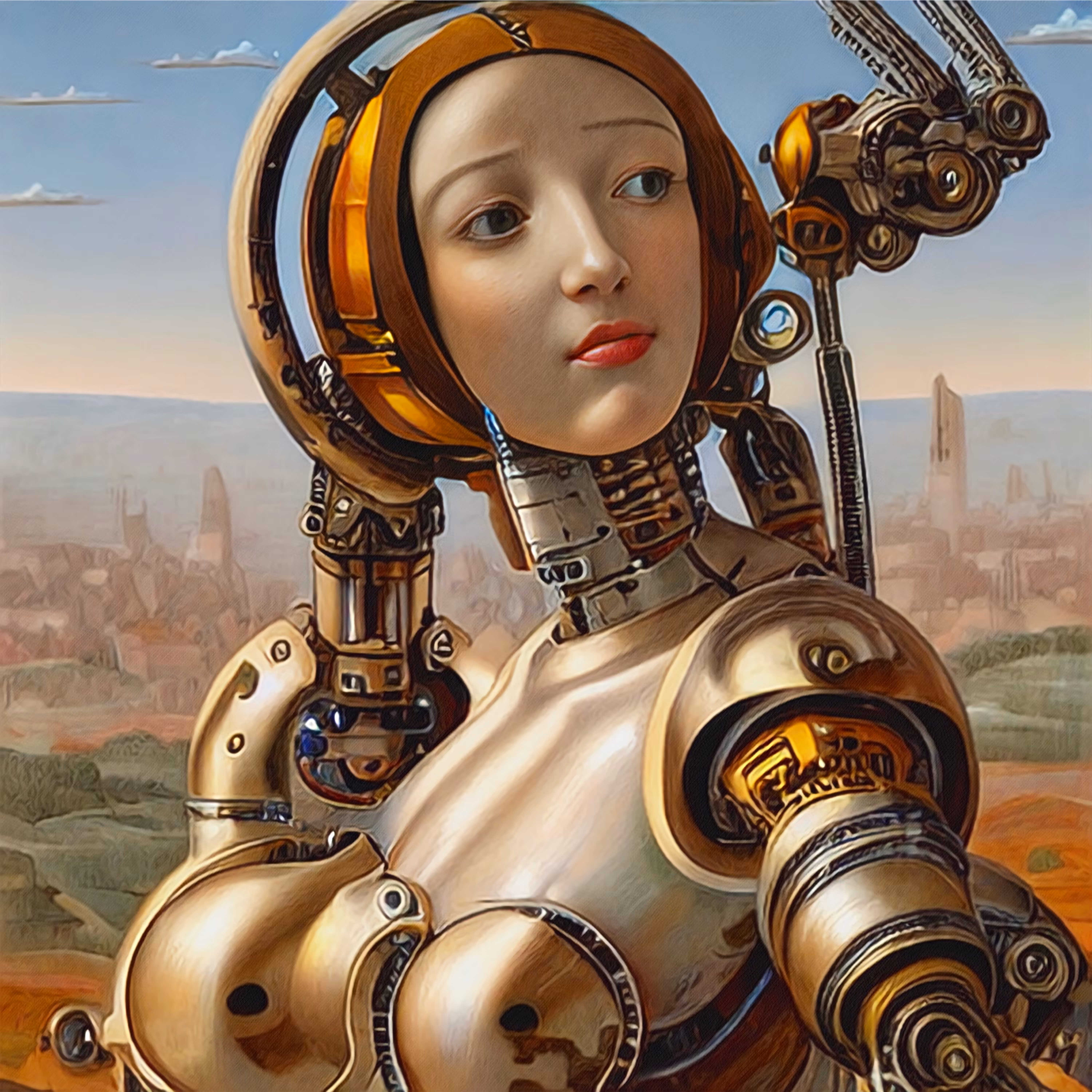 Cyberpunk Renaissance: Leonardo's Gizmo