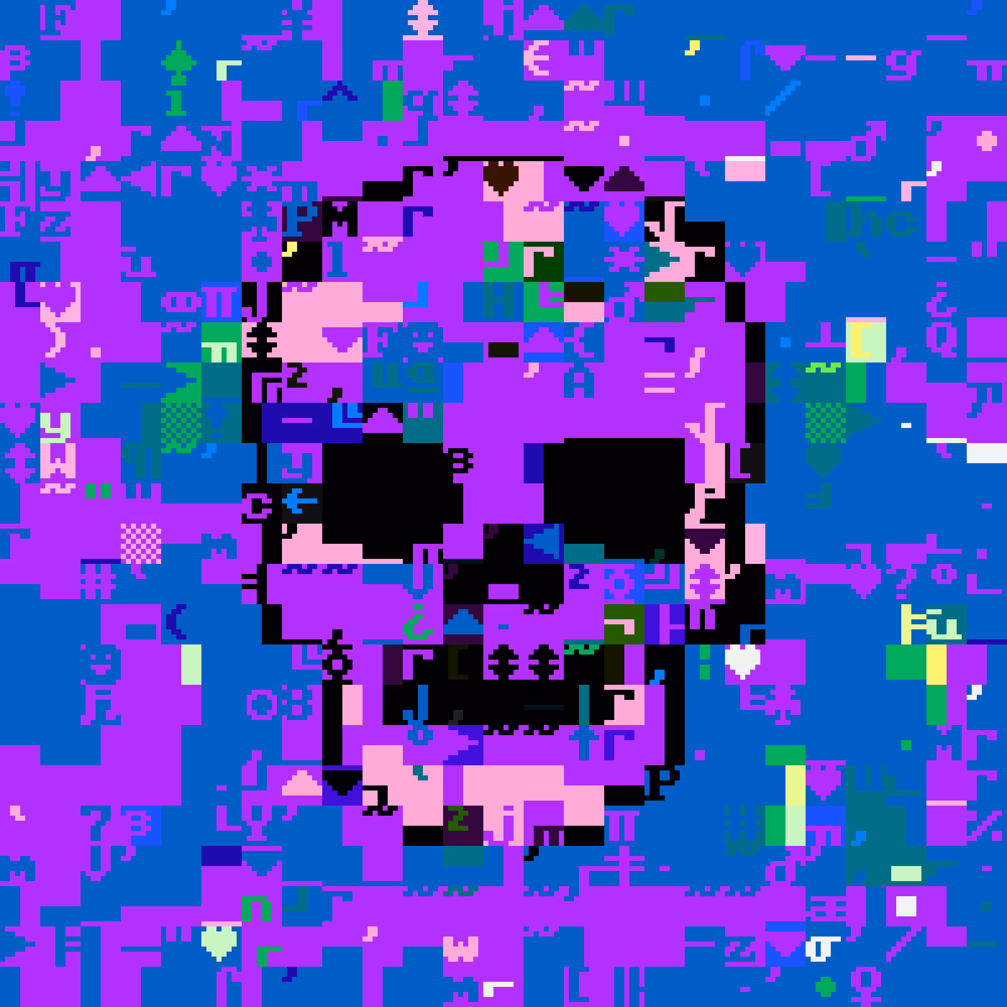 DOS Skull 0459