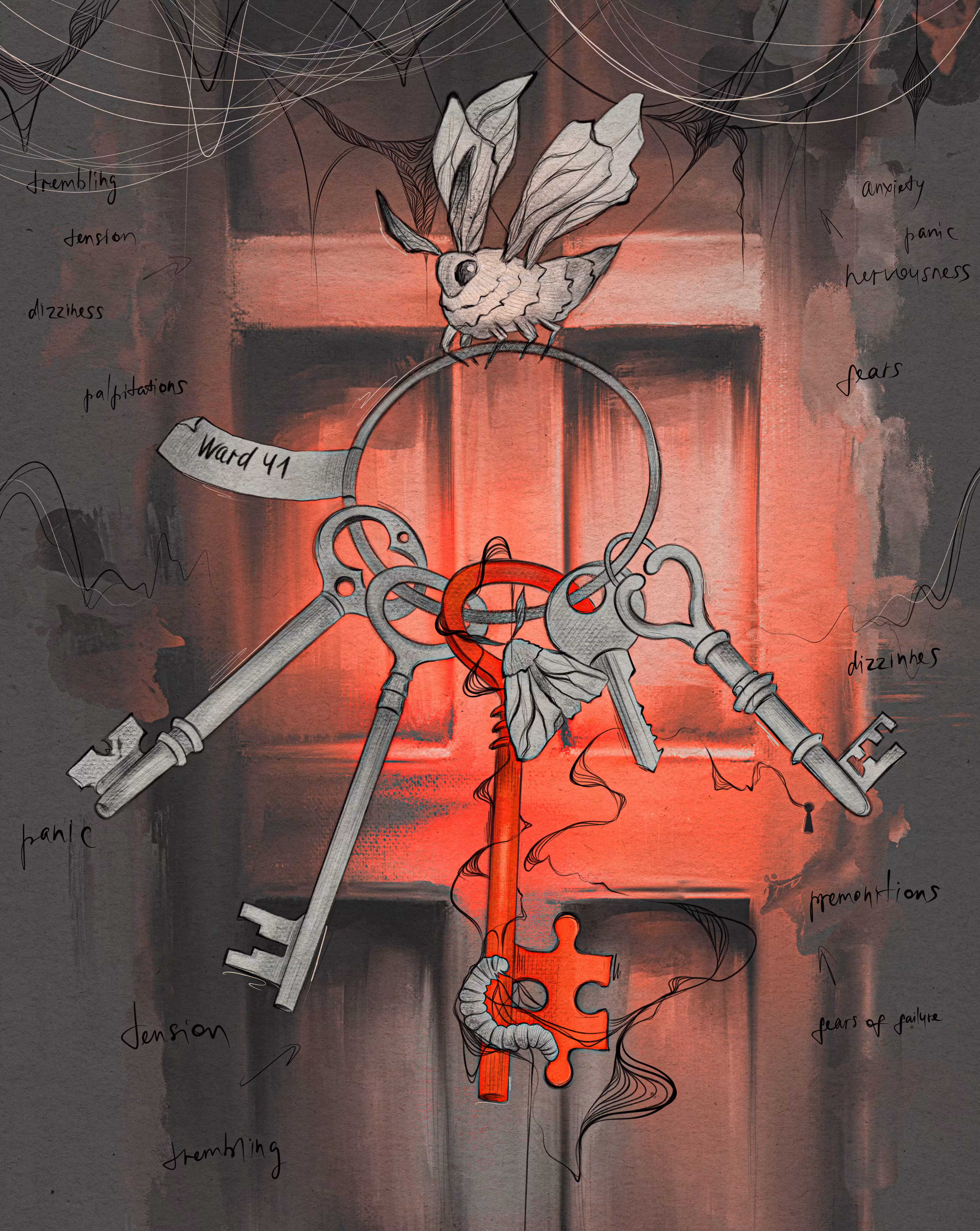 OPEN: F41.1. The key to the ward.