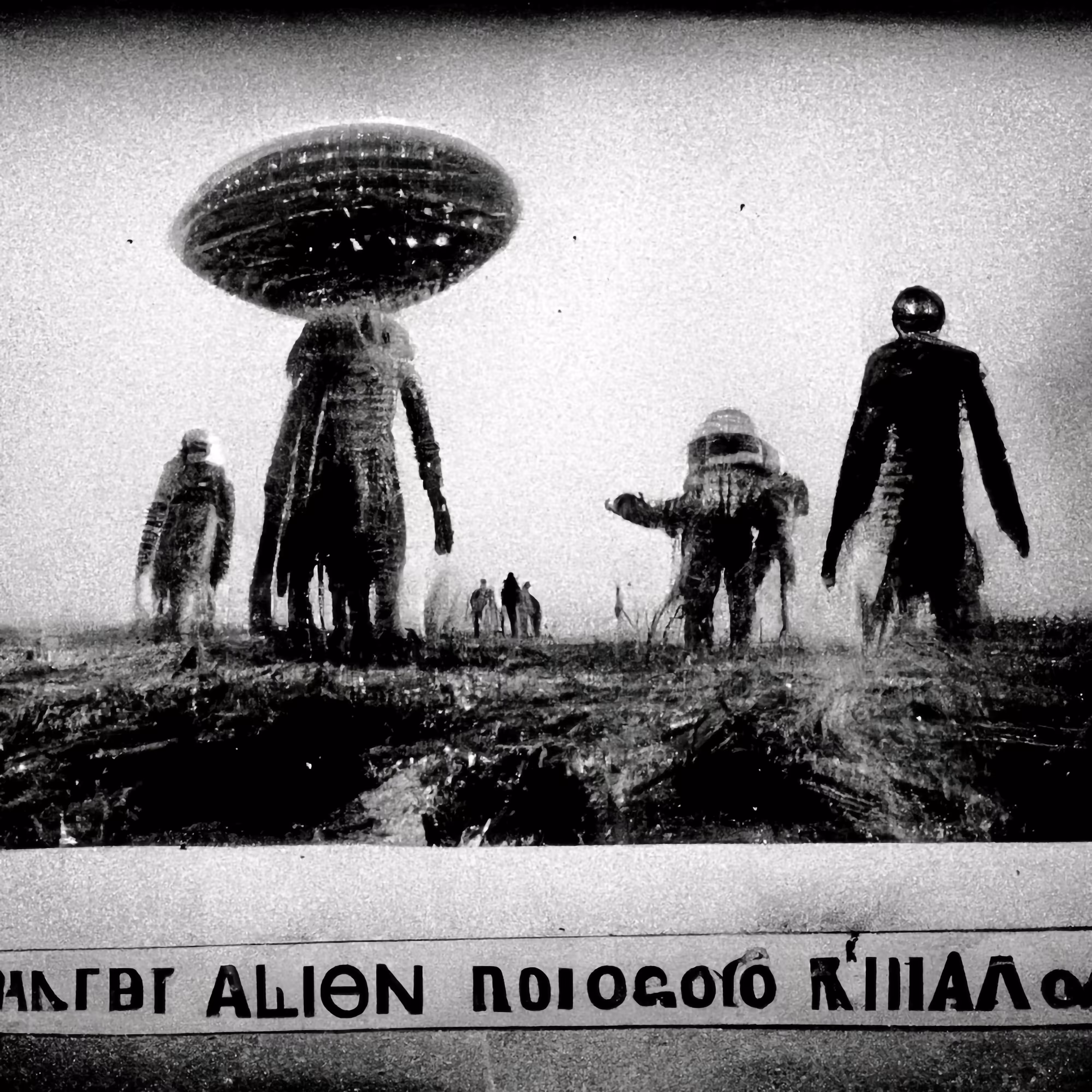 Alien Invasion #37: Internal Consultation Among the Alien Troops