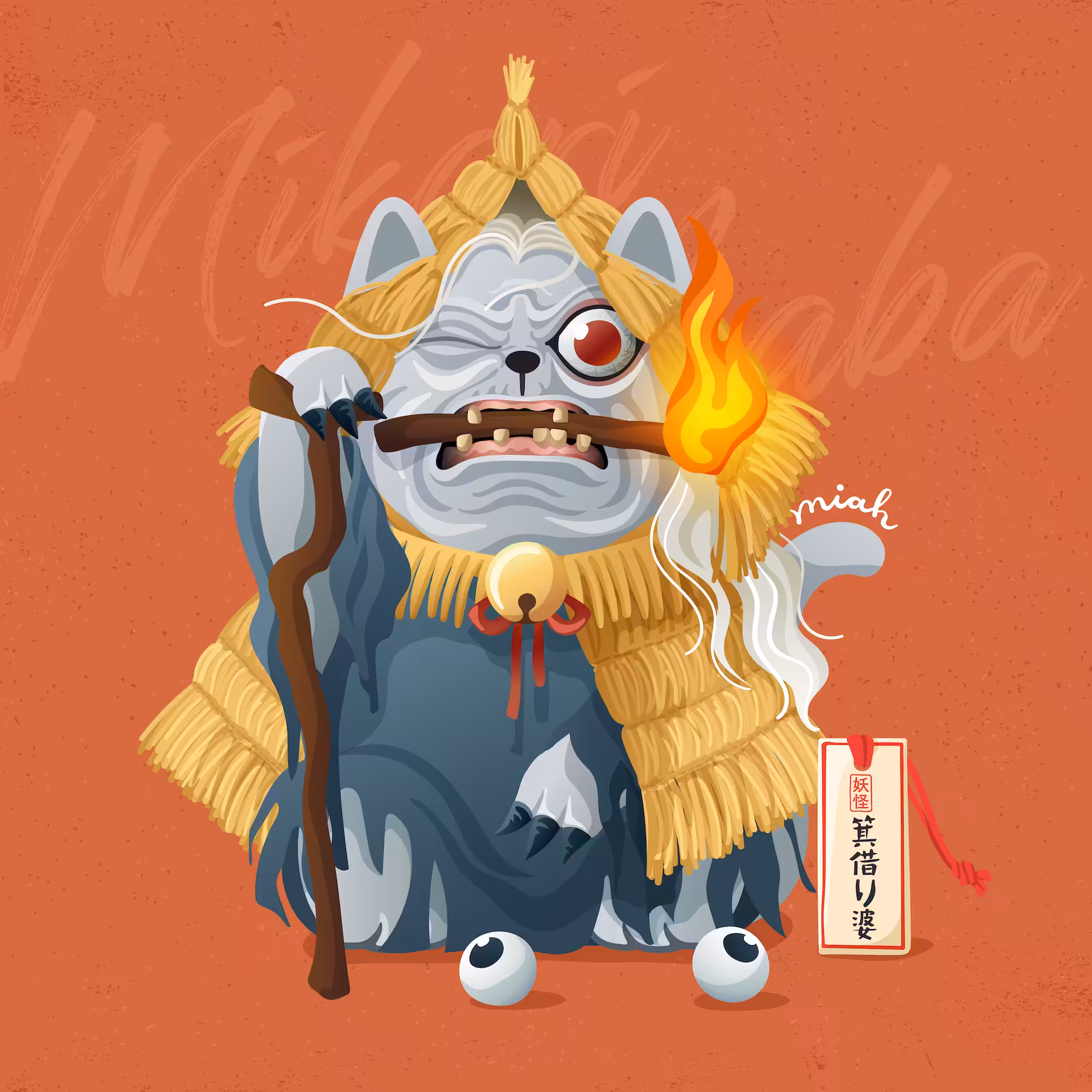 Manekineko x Yokai : Meow Mikari baba