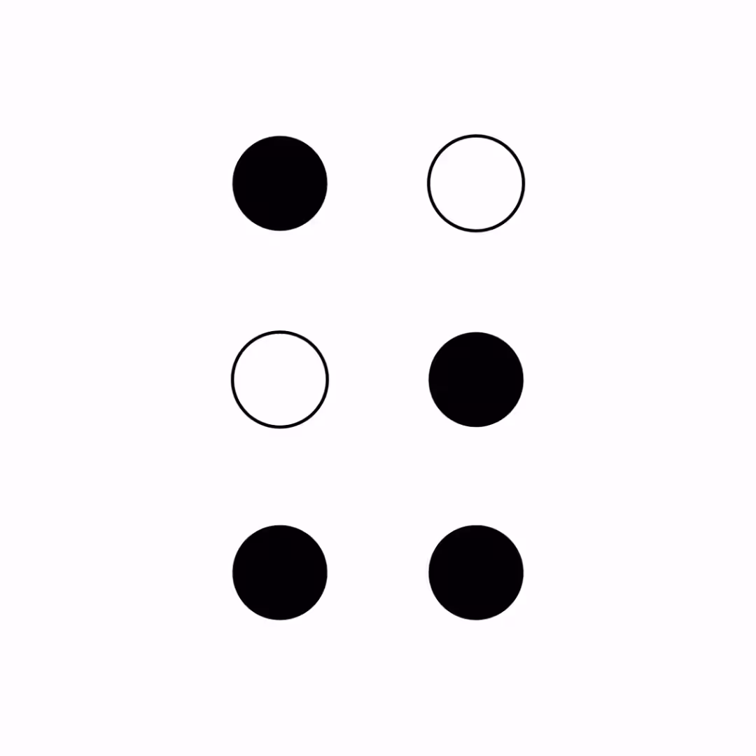 Braille Cell: Z