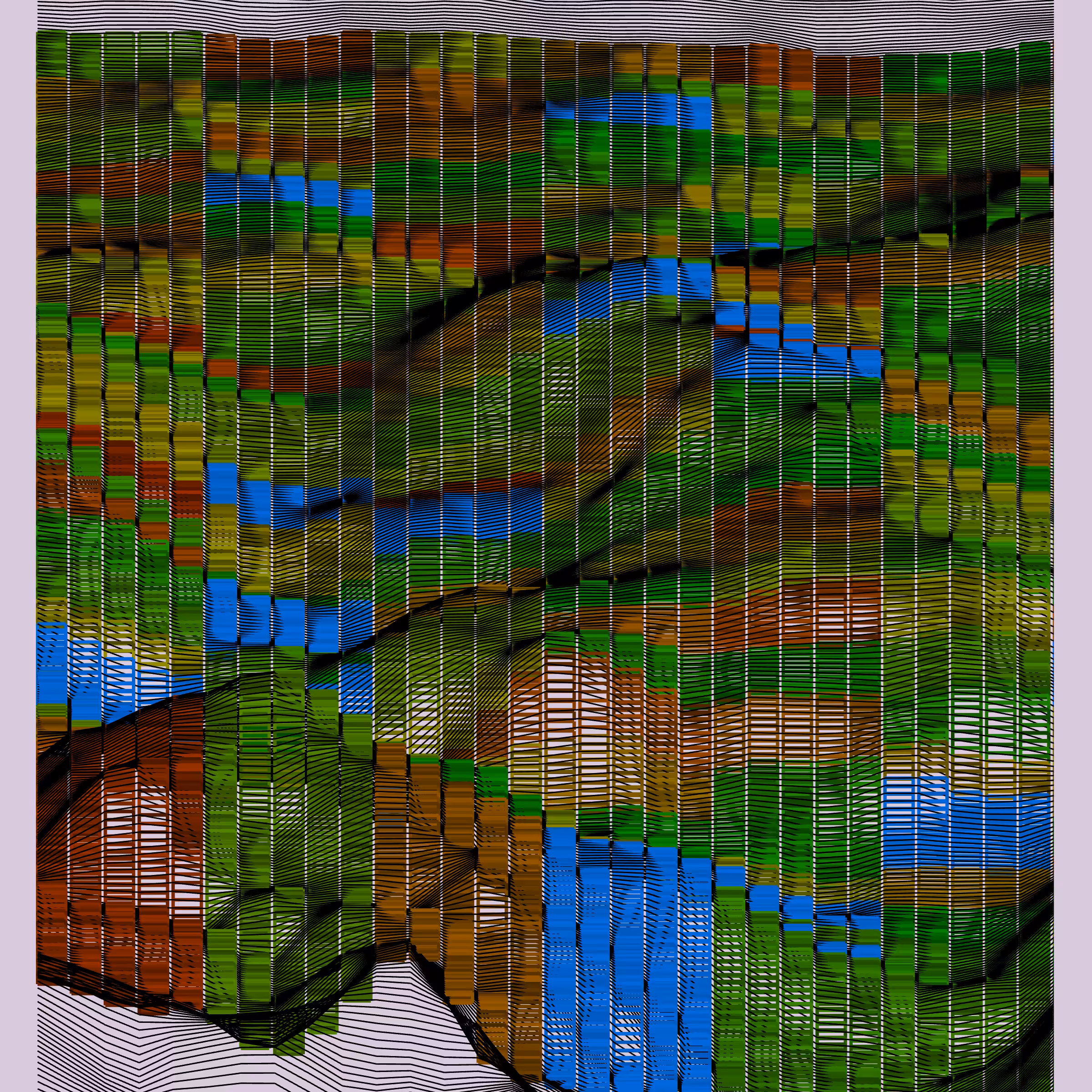 Rainbow mountains #32