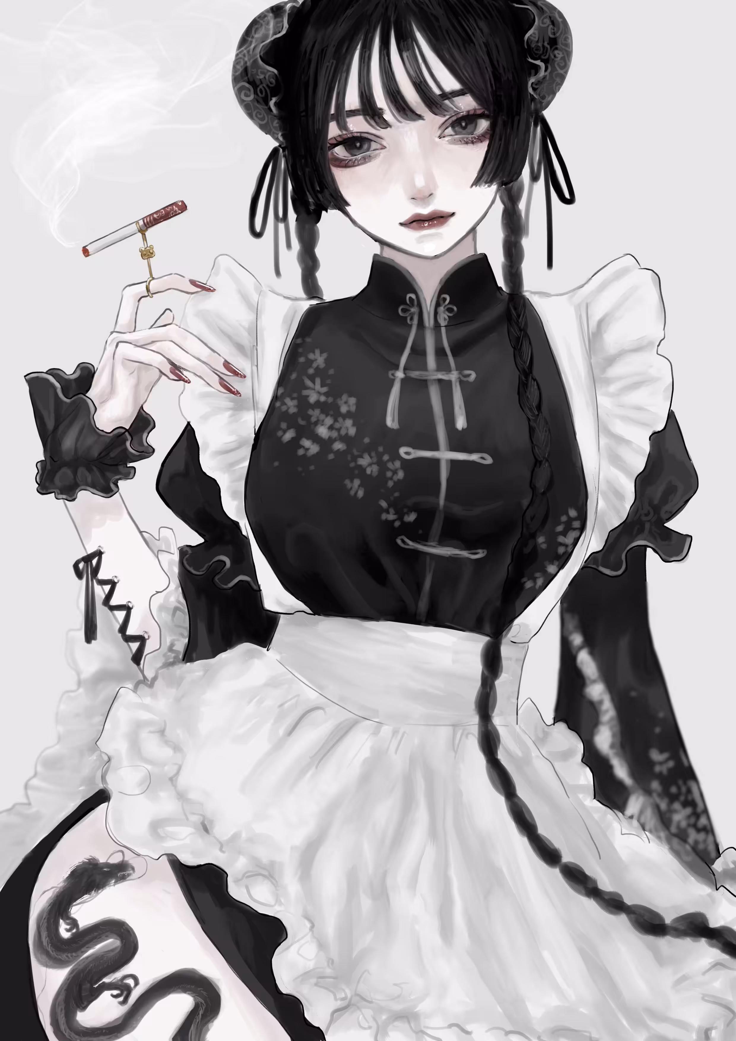 China maid girl
