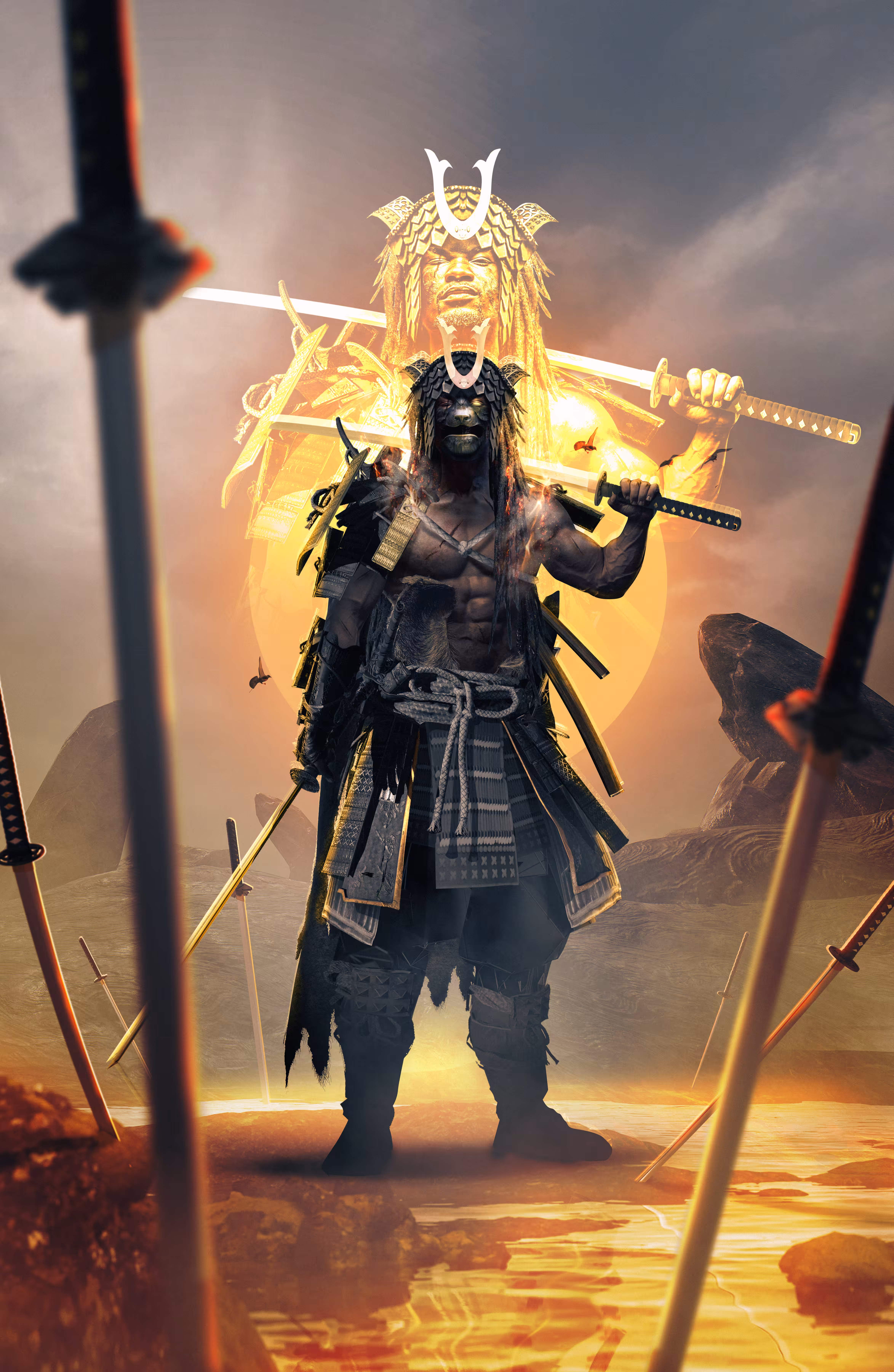 Yasuke (masked) 